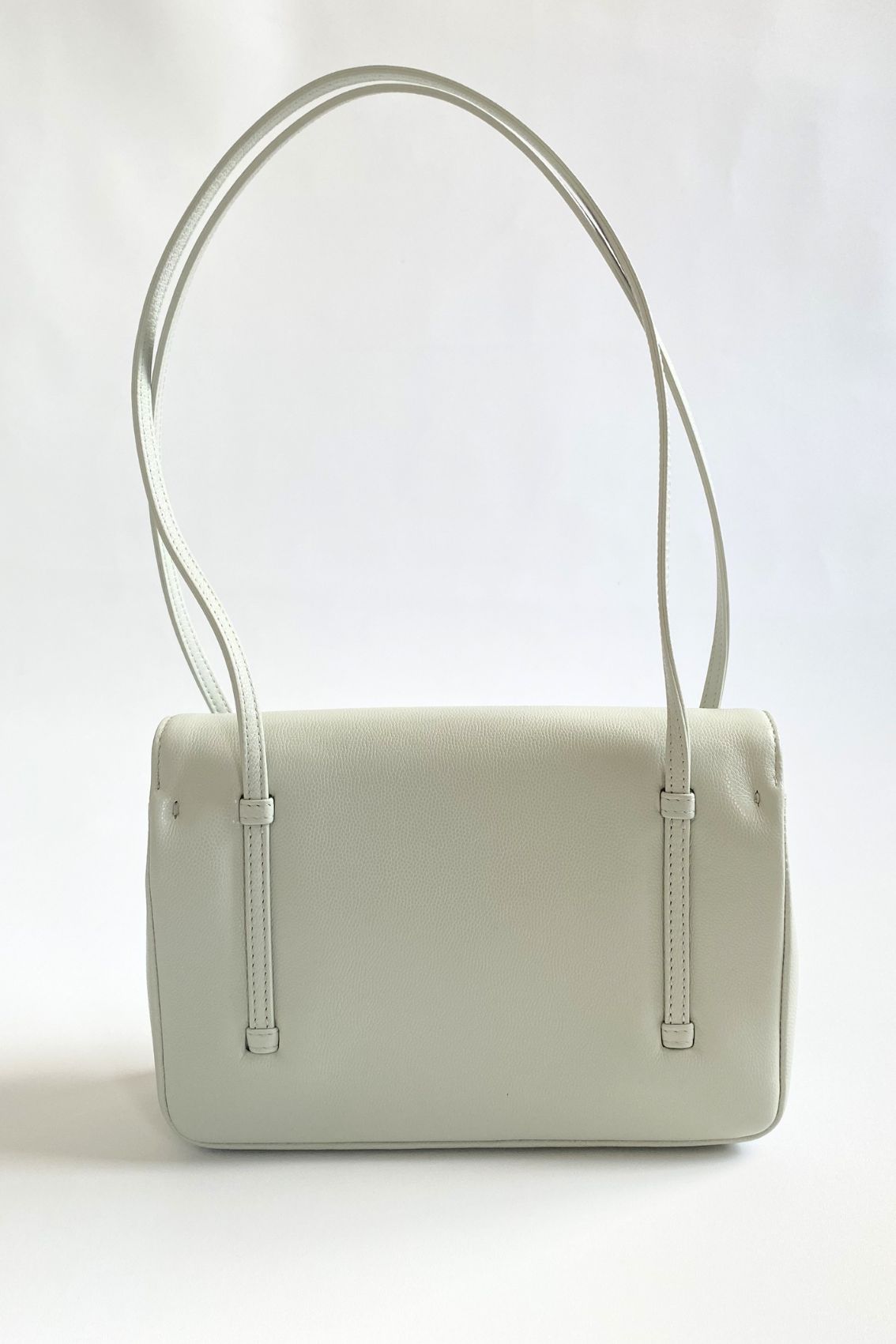 Chanel 26s Preppy Coco 22 Small Light Green Grained Shiny Calfskin GHW