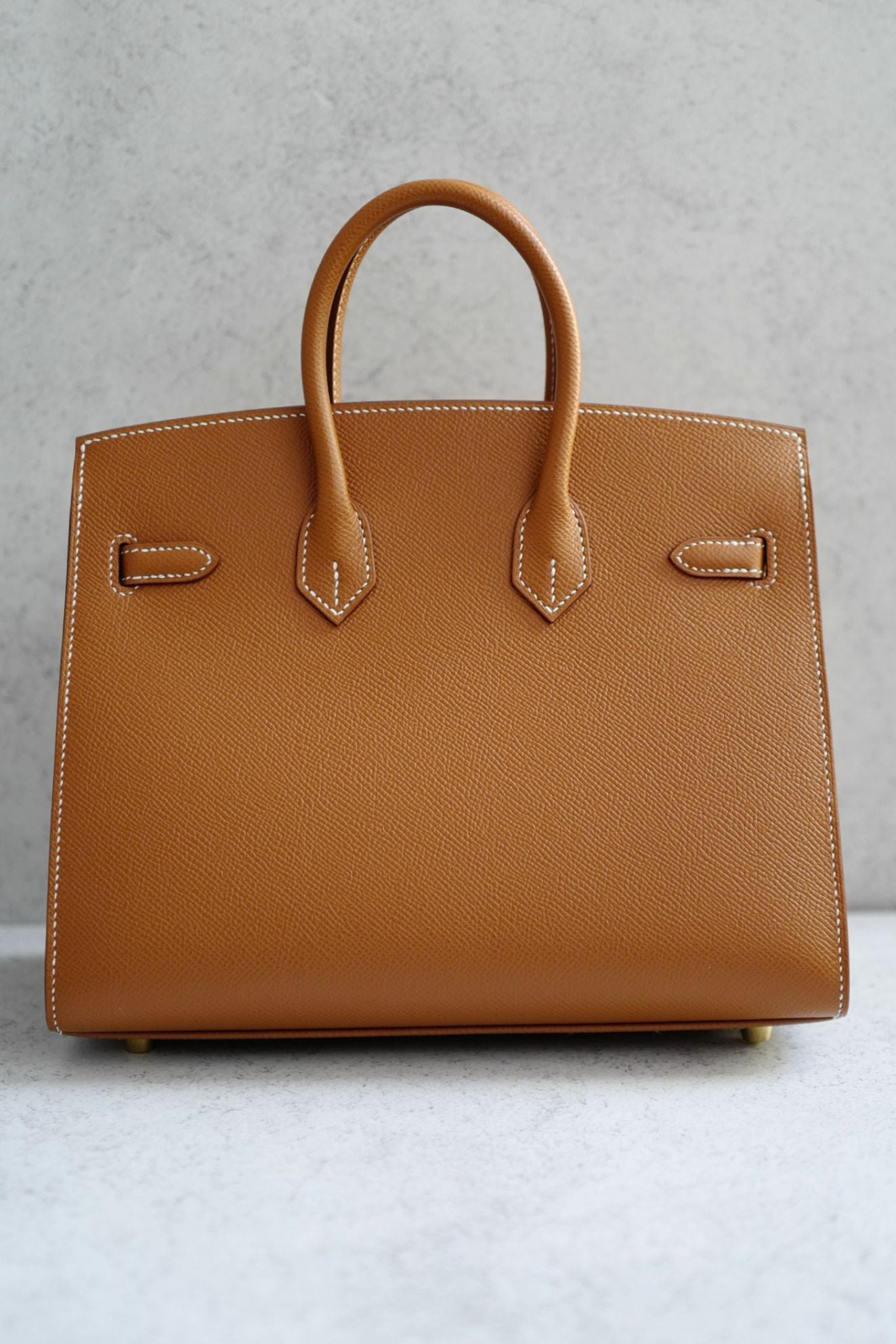 Hermès Birkin 25 Gold Epsom Sellier Gold Hardware U Stamp