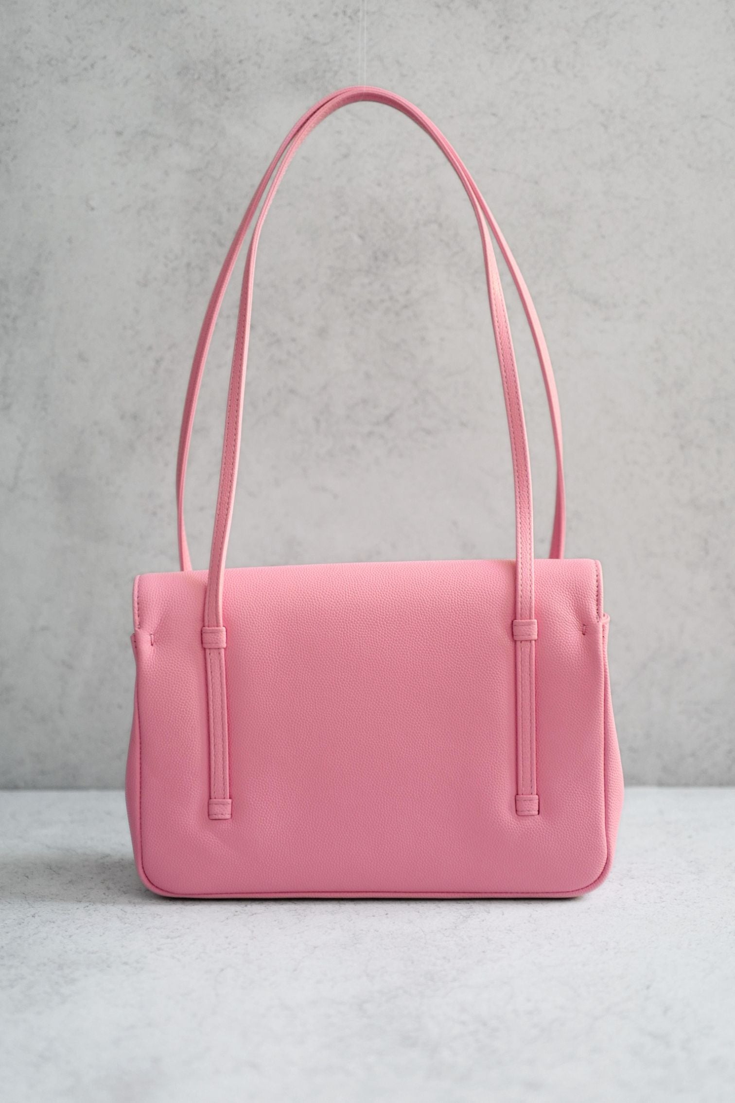 NEW Chanel 26S Preppy Coco 22 Small Pink Grained Shiny Calfskin Gold Hardware