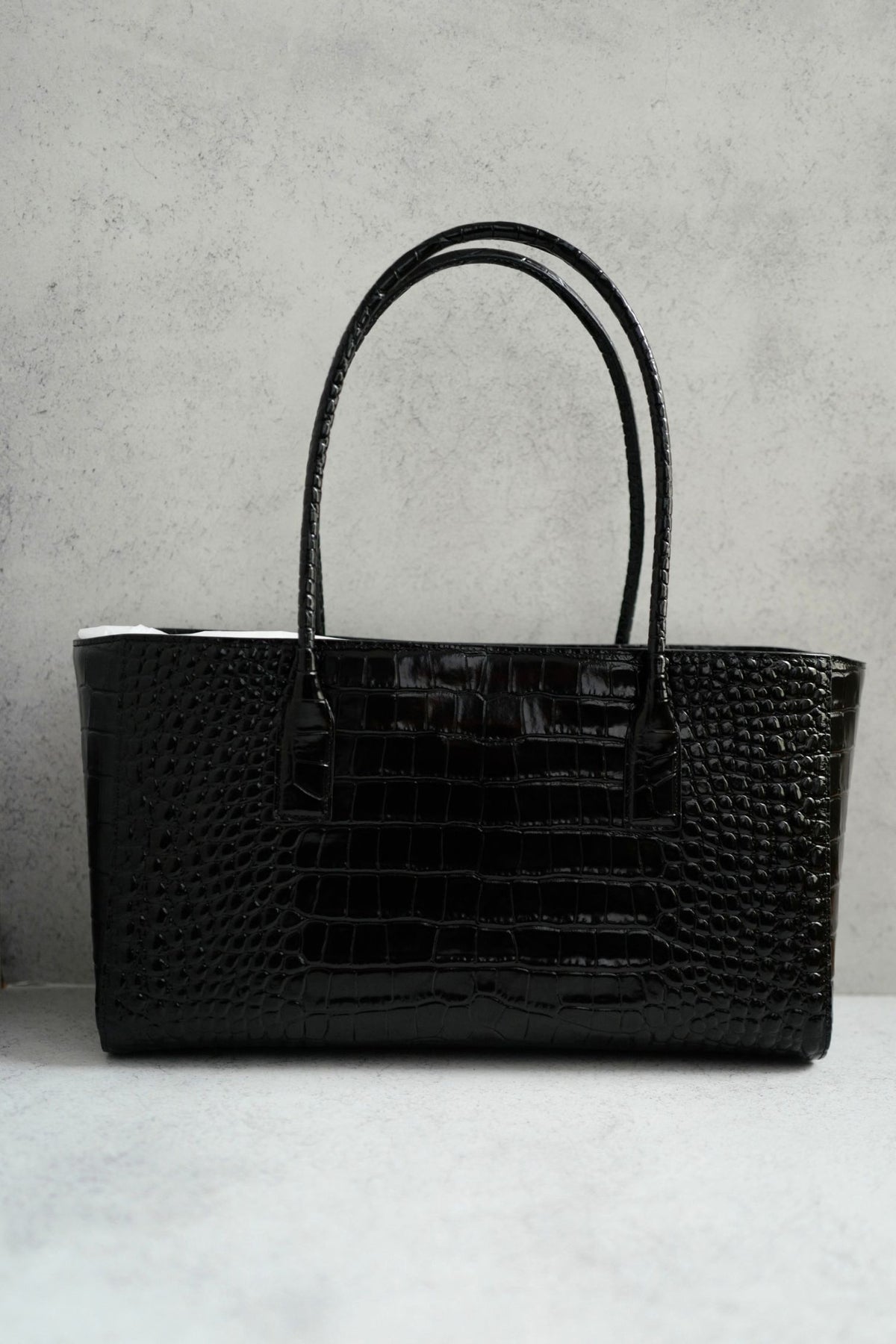 NEW Chanel 26K Small Tote Black Crocodile Embossed Calfskin GHW Matthieu Blazy's