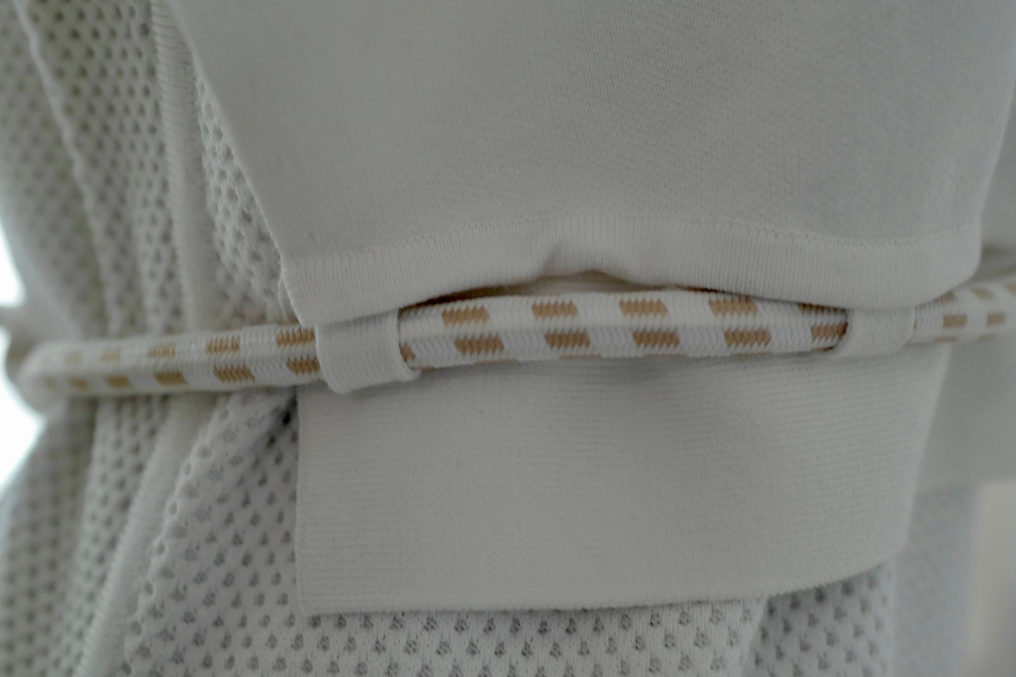 Hermes Maille Technique 91 Blanc Casse Dress size 38