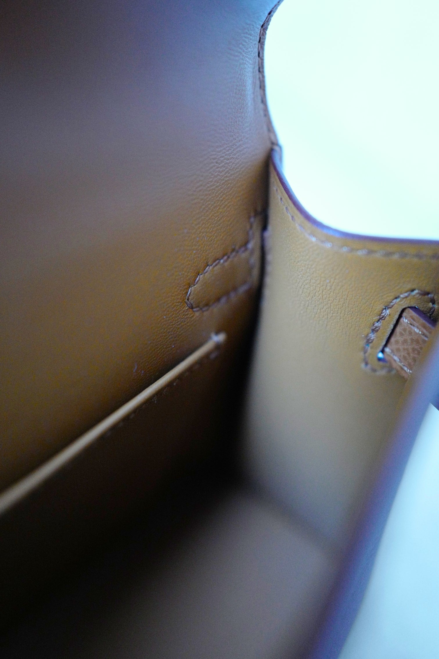 BNIB Hermès Mini Kelly 20 HSS Gold Epsom Leather Palladium Hardware