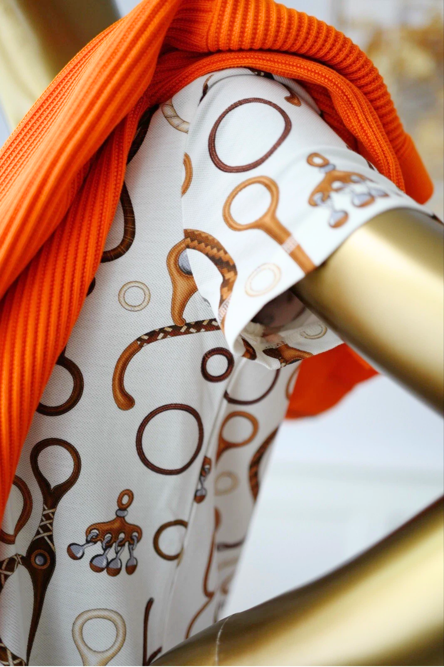 NEW Hermes Panoplie Tout Cuir straight dress Size 36 Blanc/Naturel