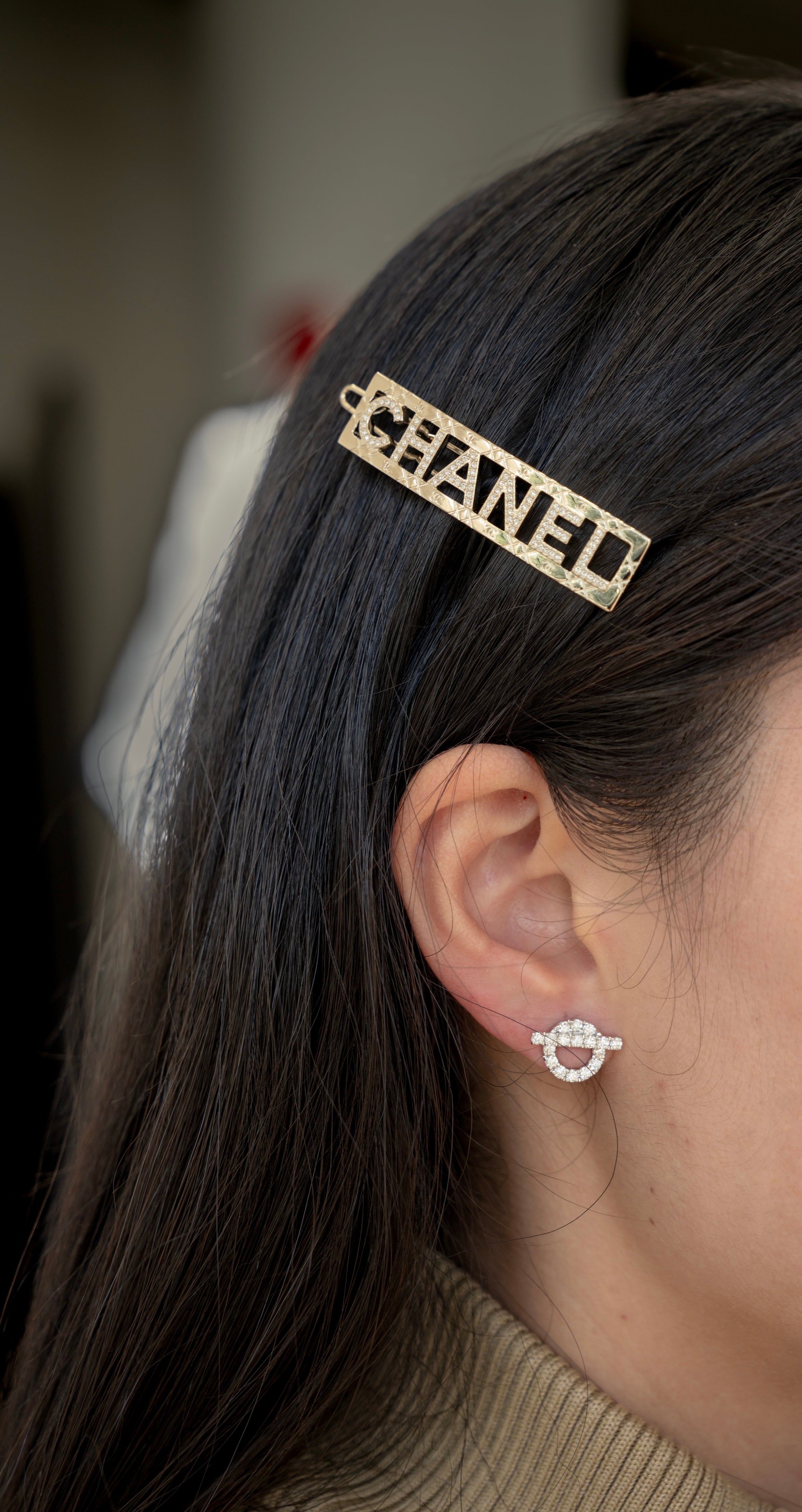 BNIB CHANEL Gold Barrette – Spring/Summer 2025 Collection 25P