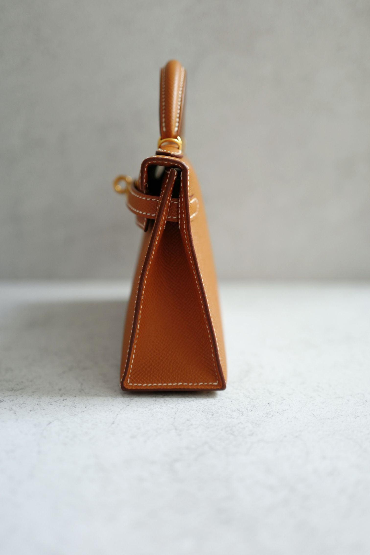 BNIB Hermes Mini Kelly Gold Epsom Calfskin Gold Hardware G Stamp 2026