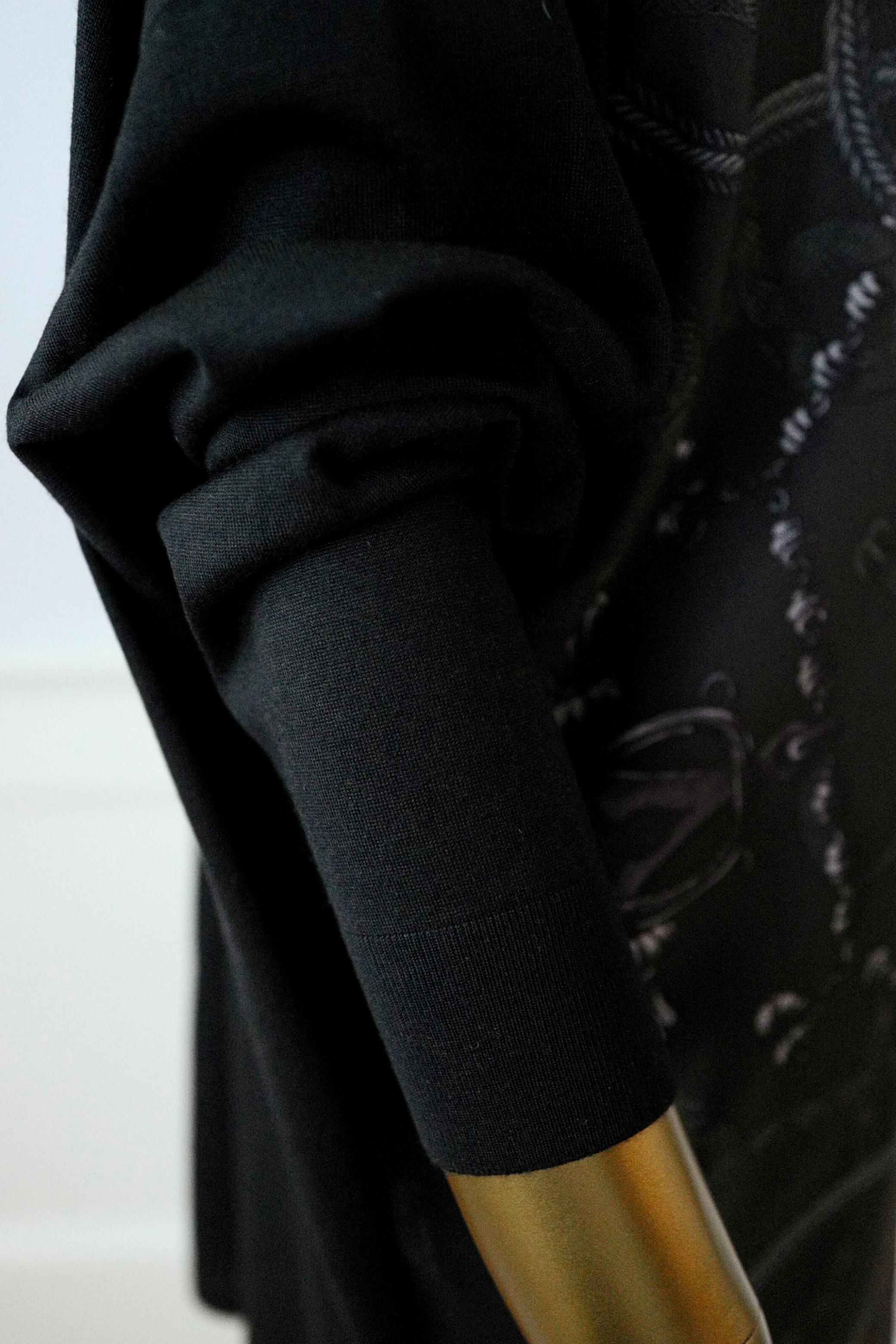 NEW Hermès "Palefroi Remix" Twillaine Tunic Short Dress Gris Charbon Size 36