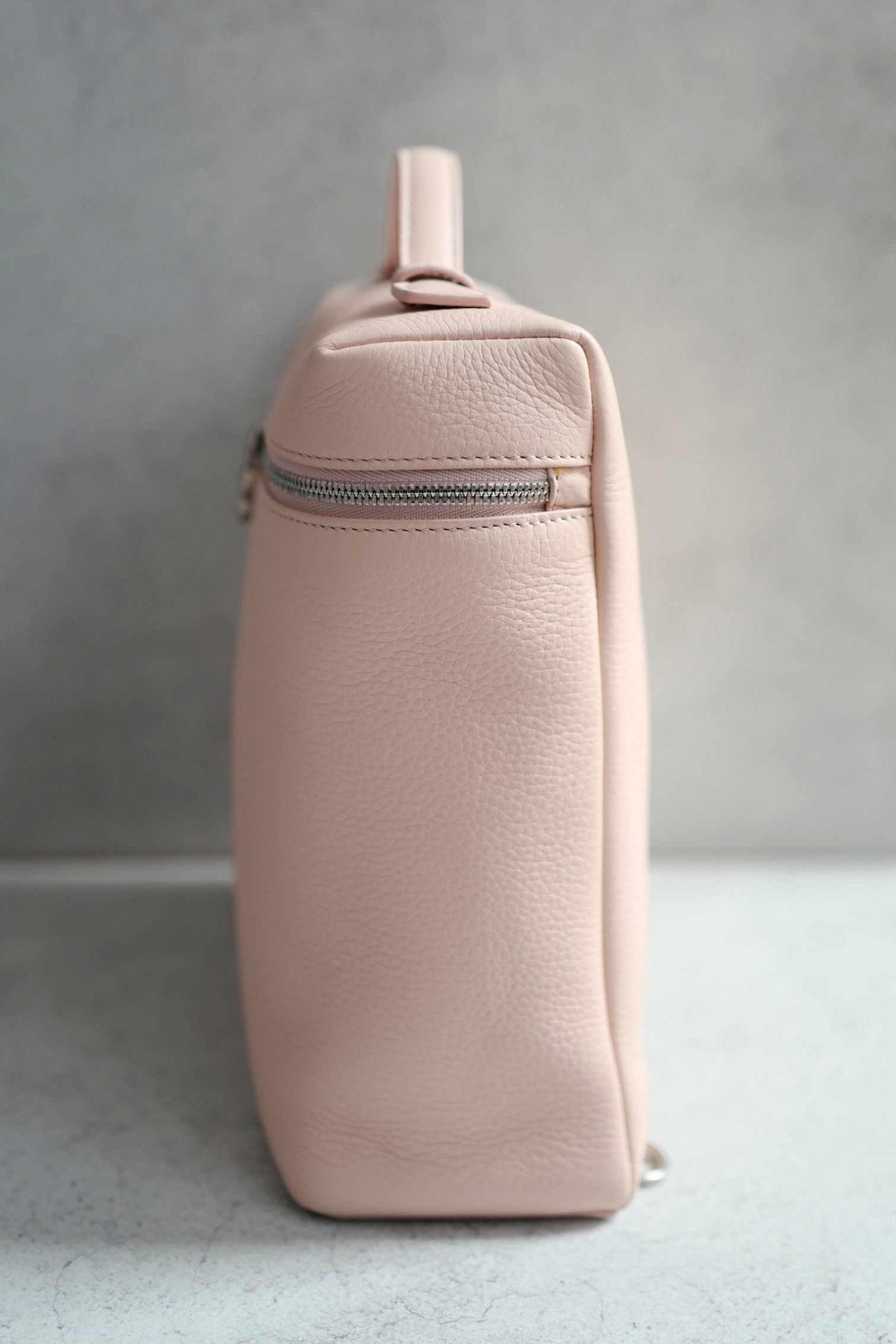BNIB Loro Piana Extra Pocket backpack L23.5 in Candoglia Marble Rose Sakura Pink