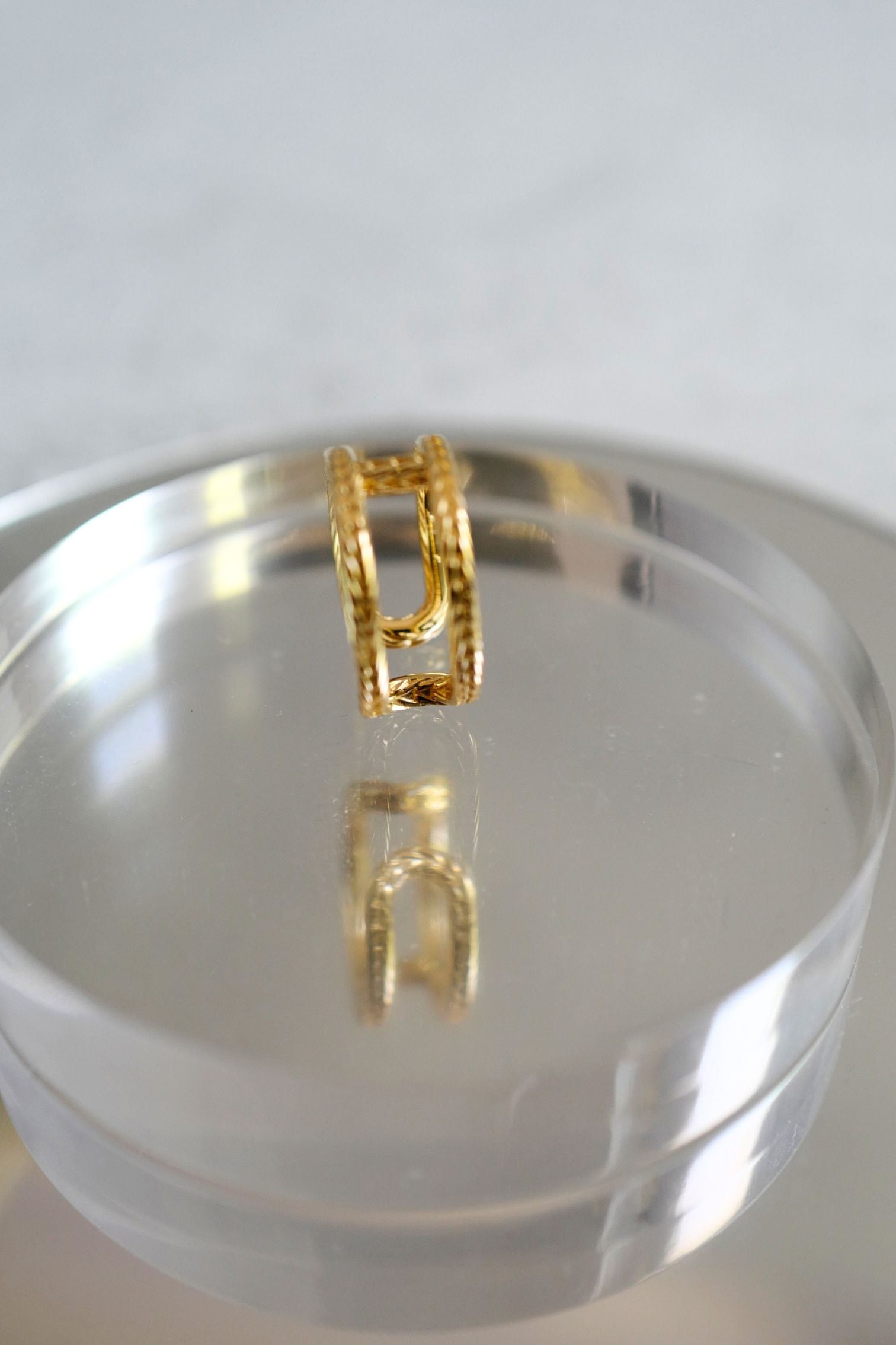 Hermès Chaine d’Ancre Danaé Ring Small Model Yellow Gold 18K Size 52