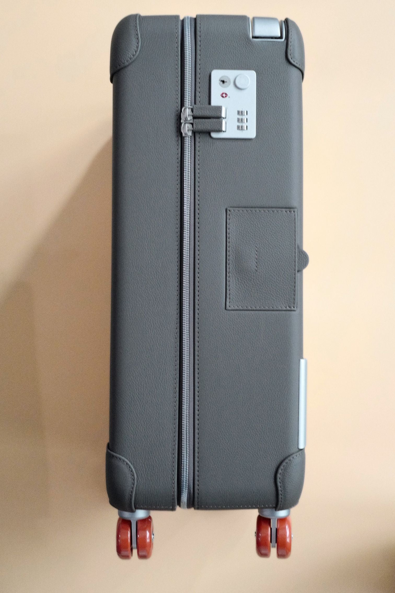 Hermès R.M.S II Cabin Suitcase Toile H Plume Quadrige Étain/Ecru Régate