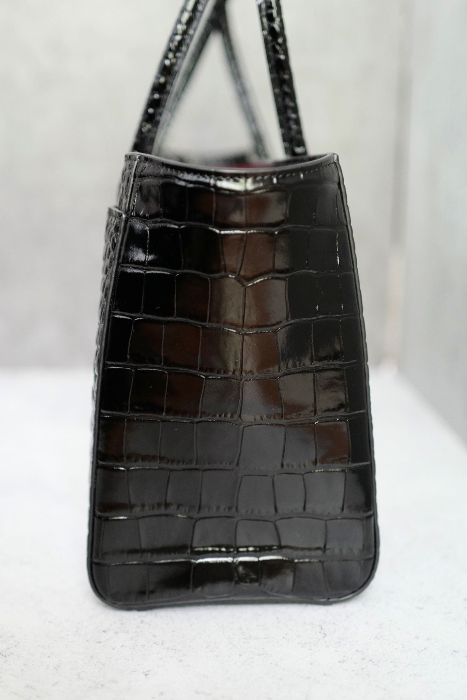 Chanel 26S Matthieu Blazy's Small Tote Black Crocodile Embossed Calfskin GHW