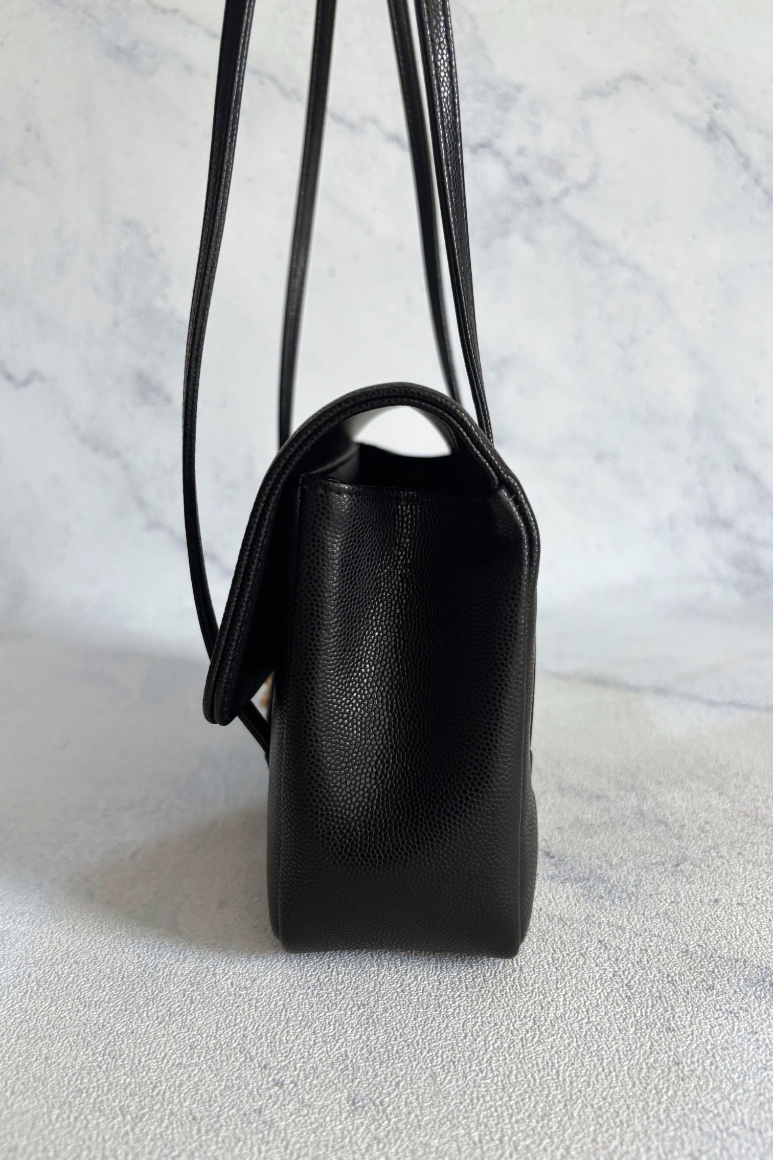 Chanel 26S Preppy Coco 22 Small Black Grained Calfskin GHW Matthieu Blazy