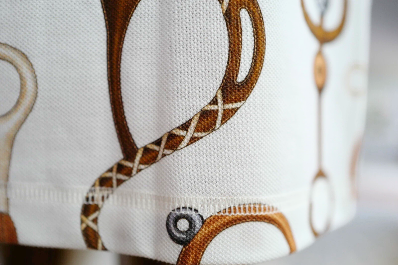 NEW Hermes Panoplie Tout Cuir straight dress Size 36 Blanc/Naturel