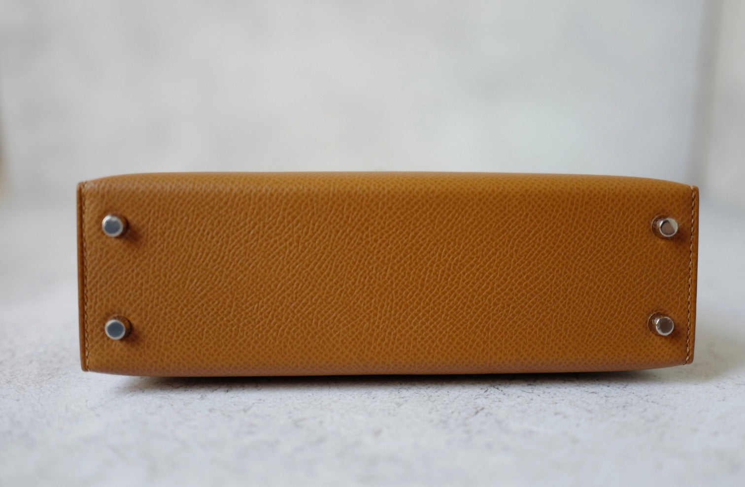 BNIB Hermès Mini Kelly 20 HSS Gold Epsom Leather Palladium Hardware