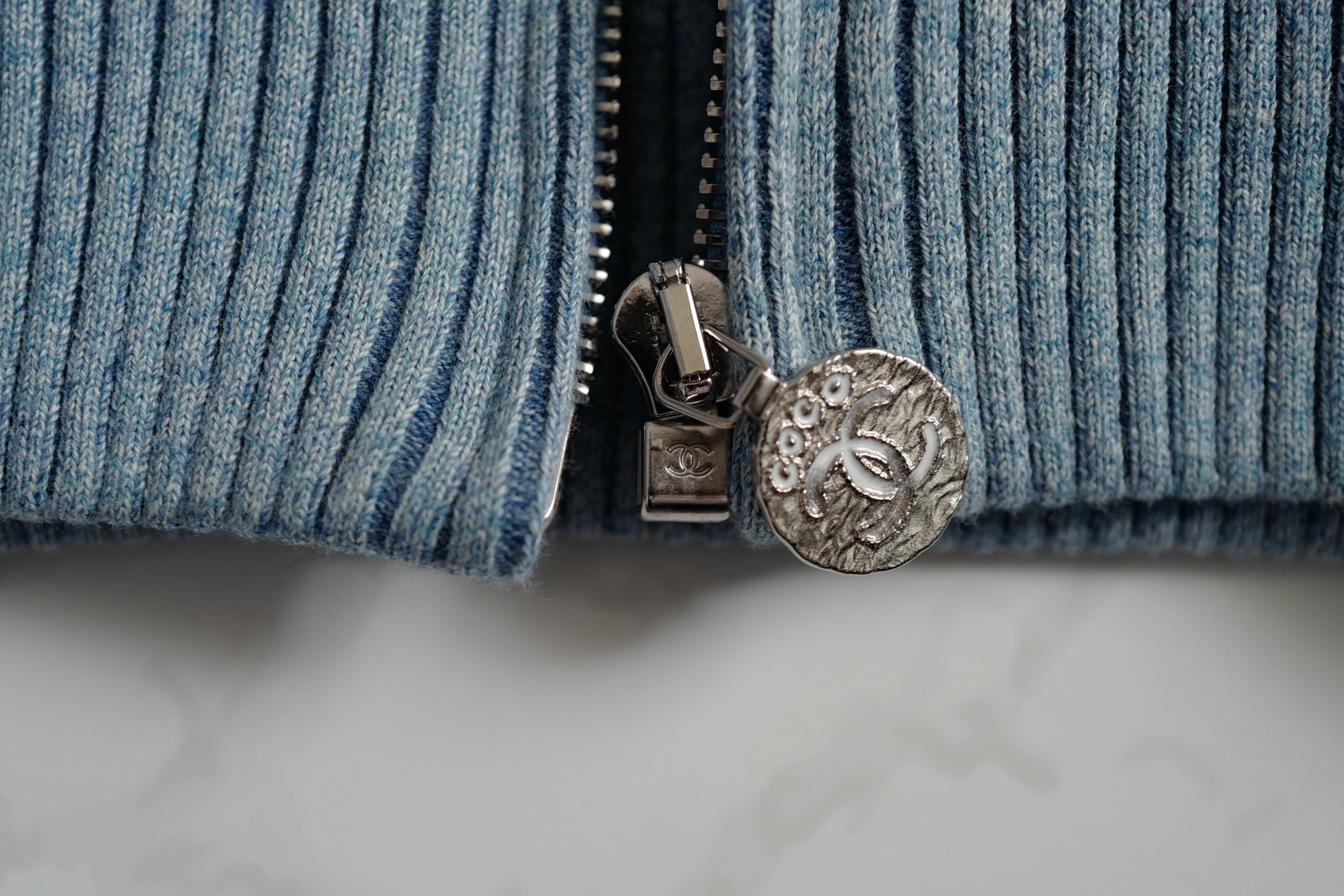 Chanel Coco Beach 2025 Collection Embroidered Denim Jacket