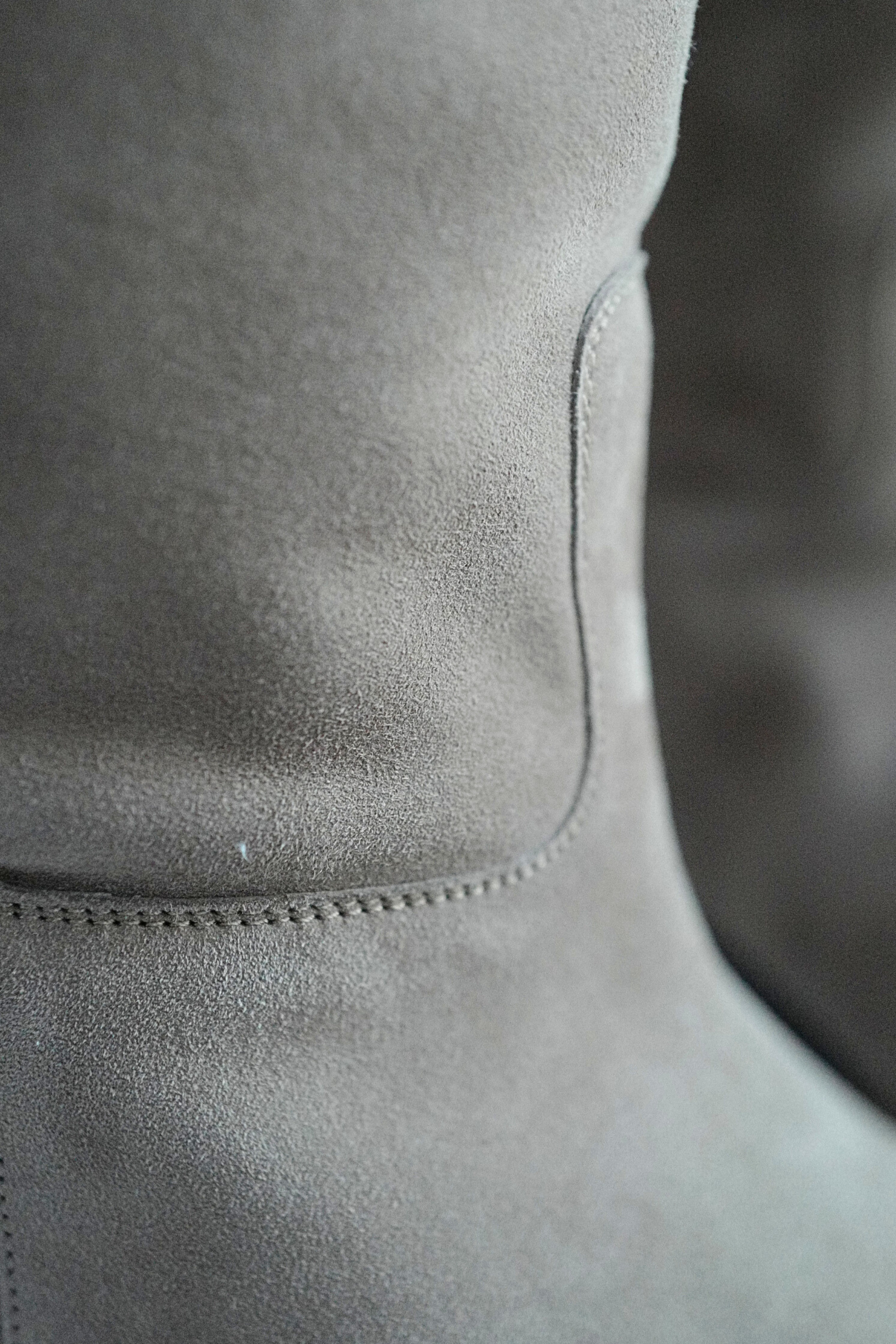 Hermès Jumping Supple Suede Goatskin Boots Étoupe with Palladium Hardware Size 38