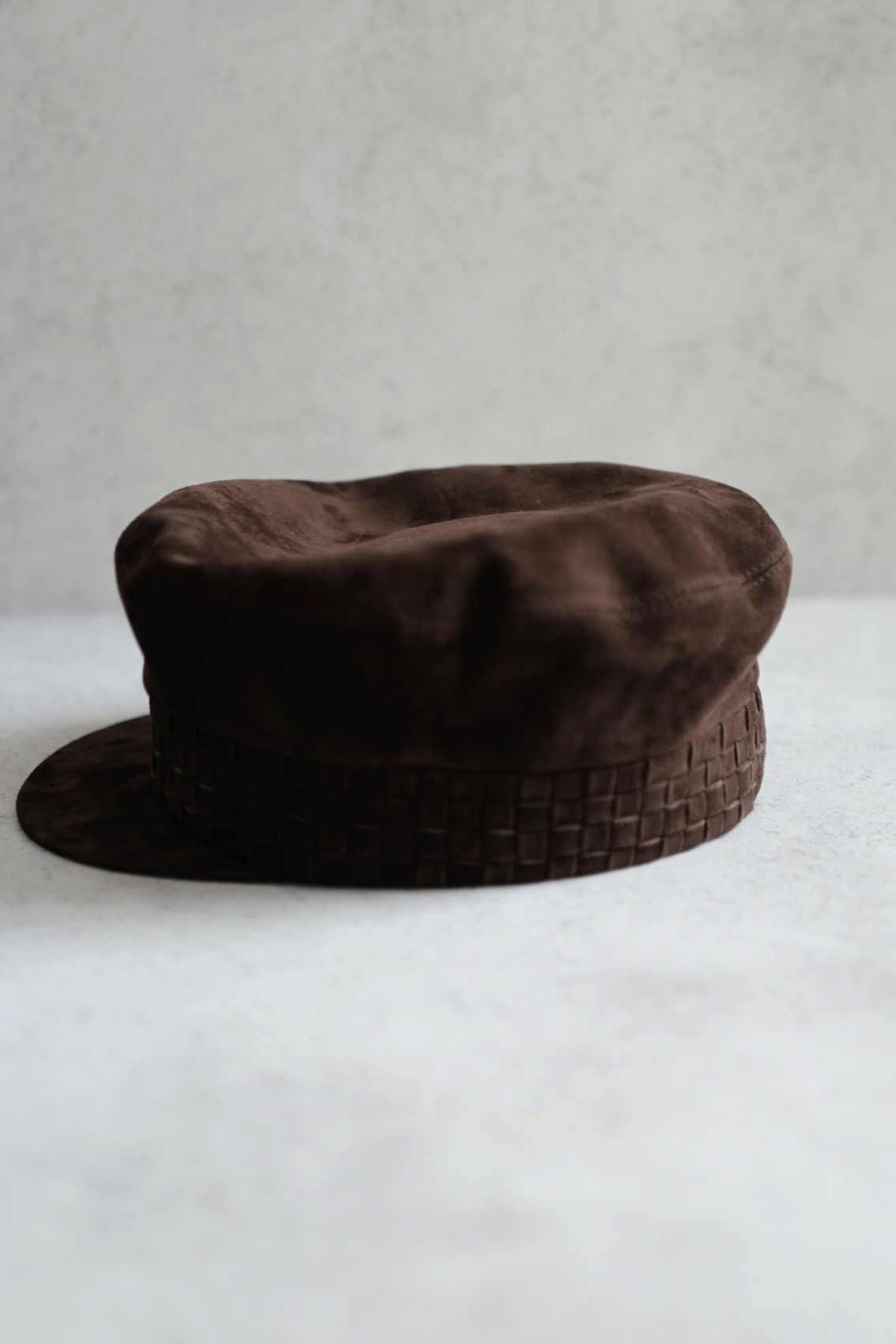 NEW Hermes Casquette Femme Giulietta in Marron Ebene Size 57 Hat $1600