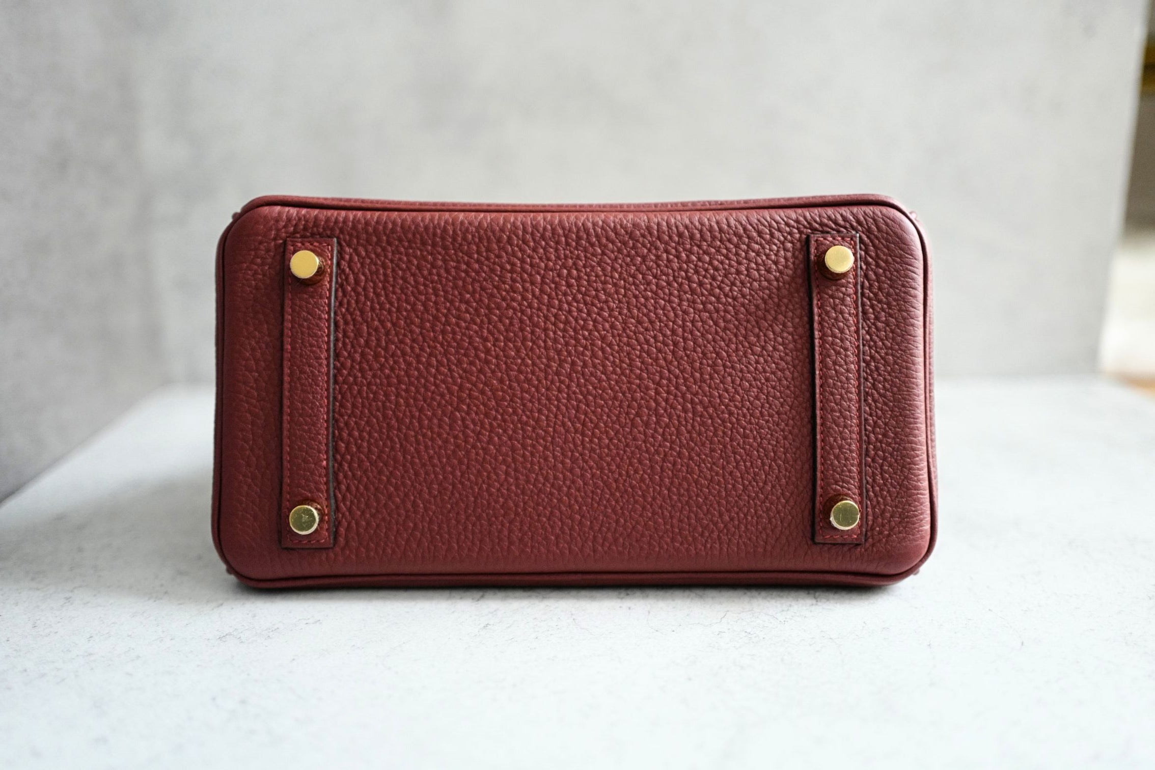 Hermes Birkin 25 Rouge H Togo Leather Gold Hardware K Stamp 2026