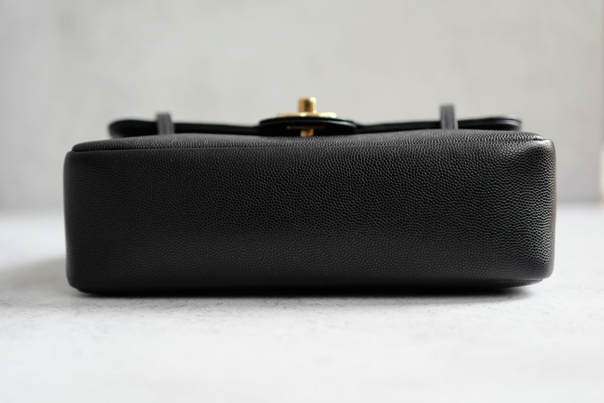 Chanel 26S Preppy Coco 22 Small Black Grained Calfskin GHW Matthieu Blazy