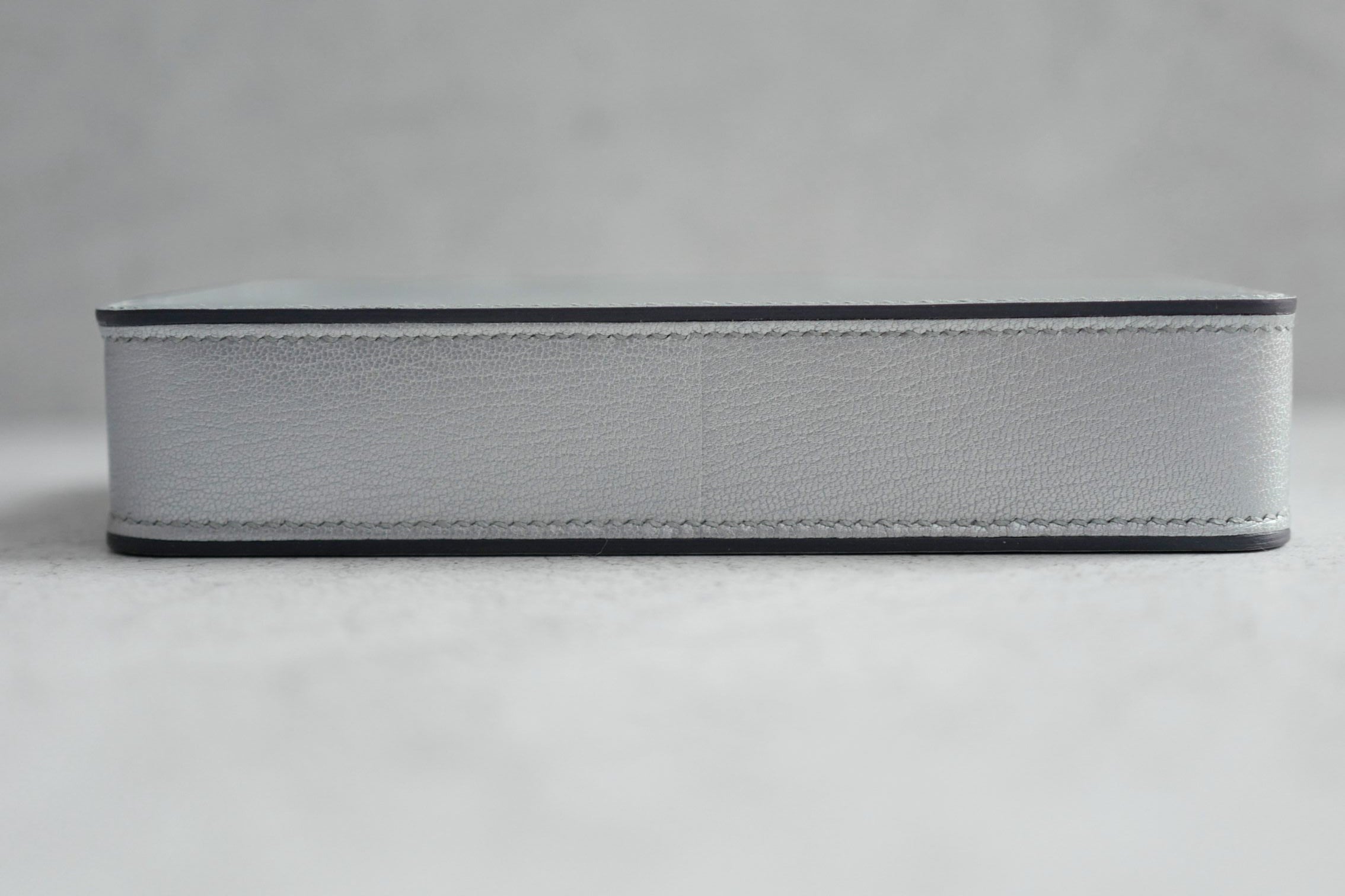 BNIB Hermes Clutch Sanglons Argent Chamkila Goatskin PHW G Stamp 2026