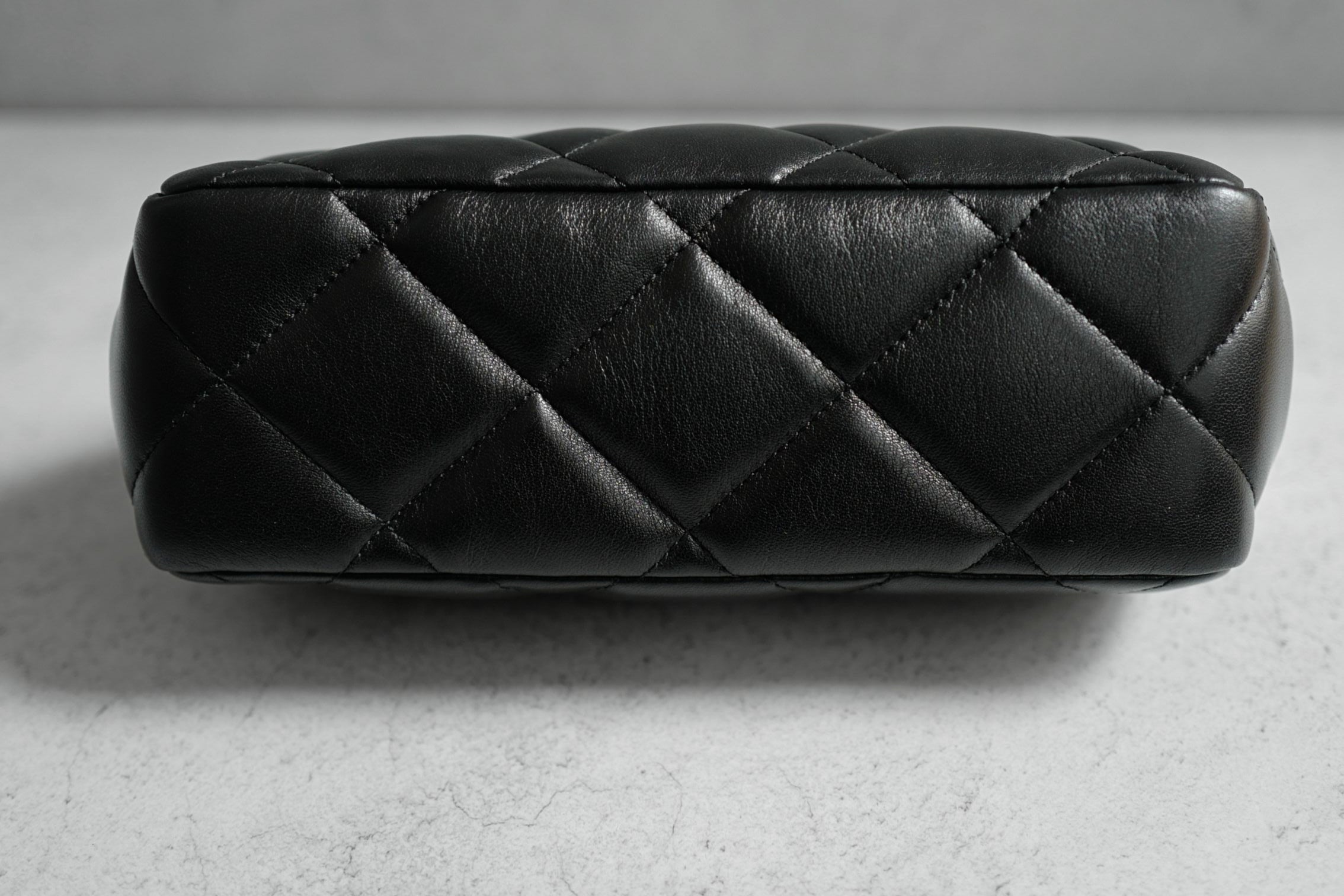 BNIB Chanel 24P Clutch On Chain Lambskin With CC Champagne Gold Hardware