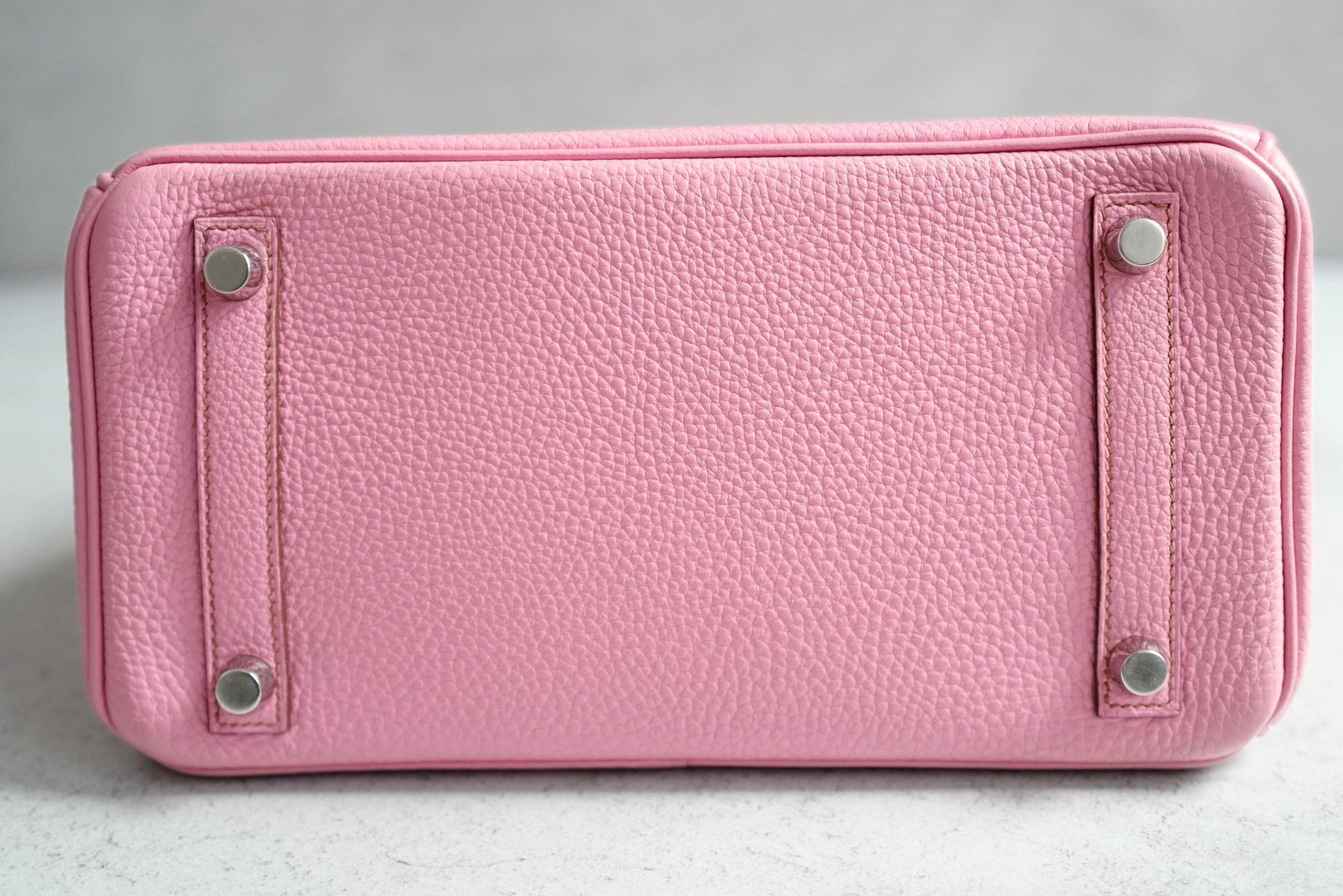 Hermès Birkin 25 5P Bubblegum Pink Togo Leather Palladium Hardware N Stamp