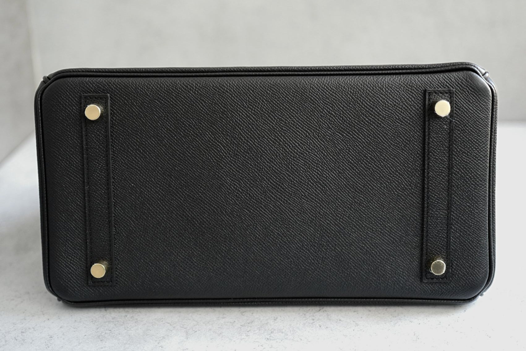 Hermès Birkin 30 Black Epsom Leather Gold Hardware D Stamp 2019