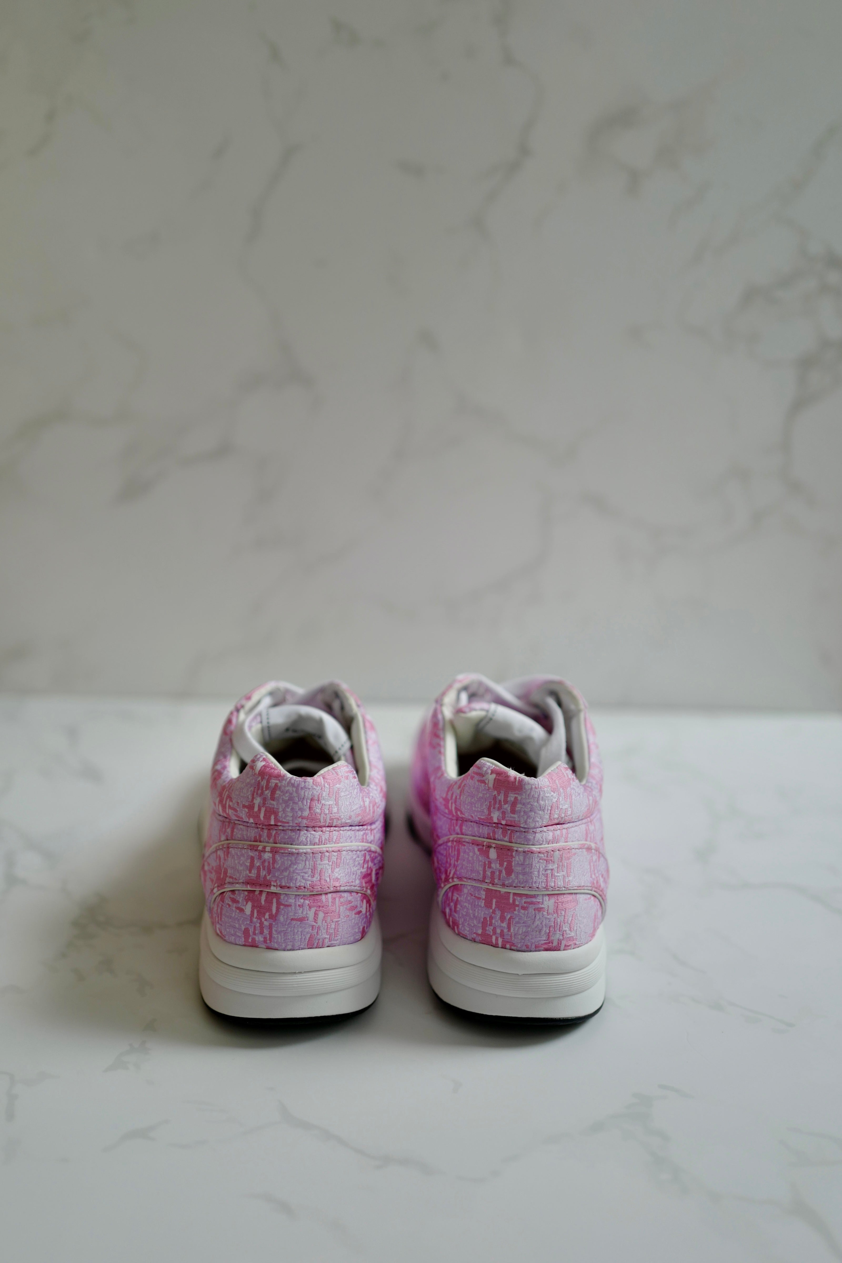 BNIB Chanel 24 Interlocking CC Logo Tweed Chunky Sneakers size 38