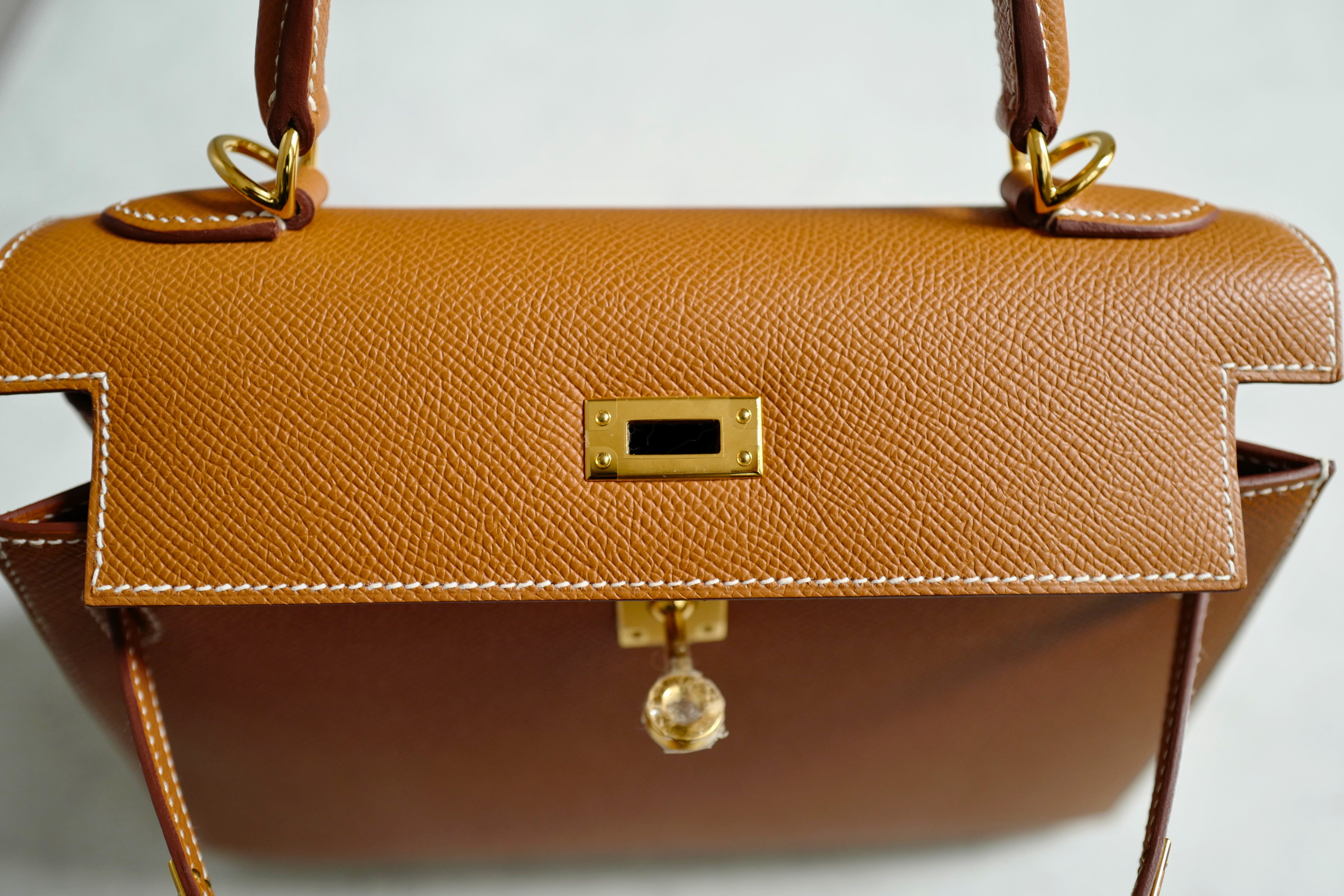 BNIB Hermes Kelly 25 Gold Epsom Sellier Gold Hardware G Stamp 2026