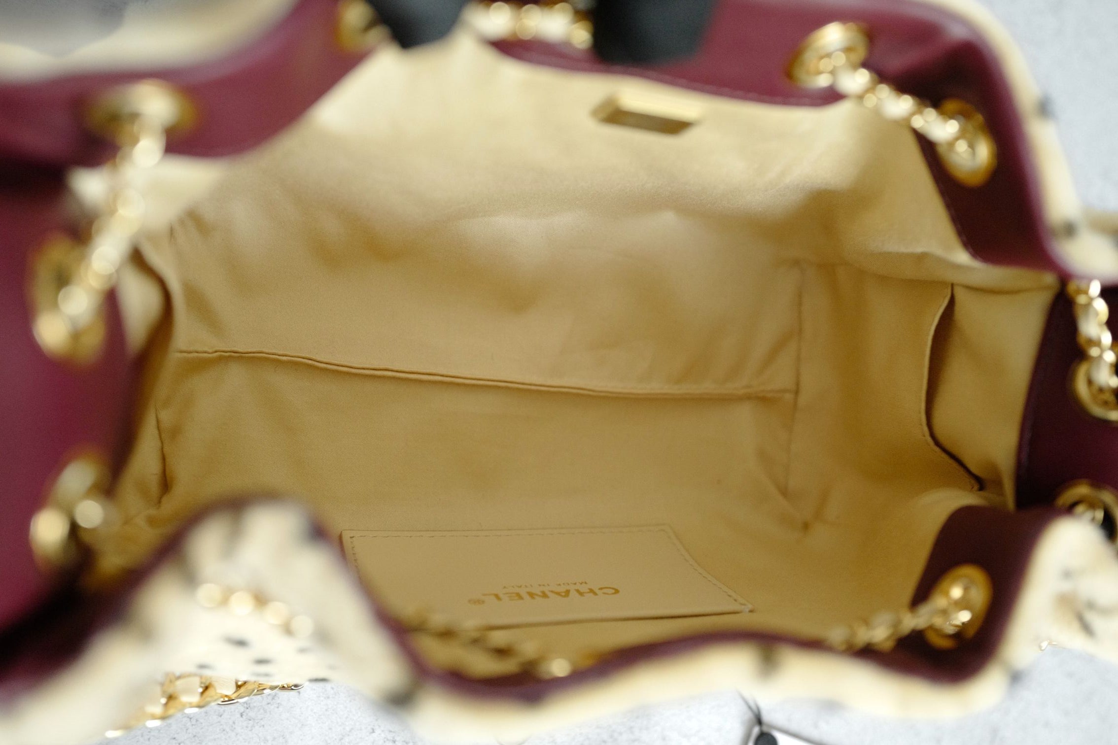 Chanel 26A Mini Hobo Leopard Matthieu Blazy Light Beige & Black GHW