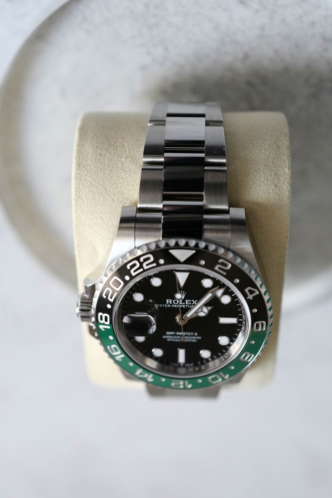 Rolex GMT Master II Black Sprite Oystersteel 40mm