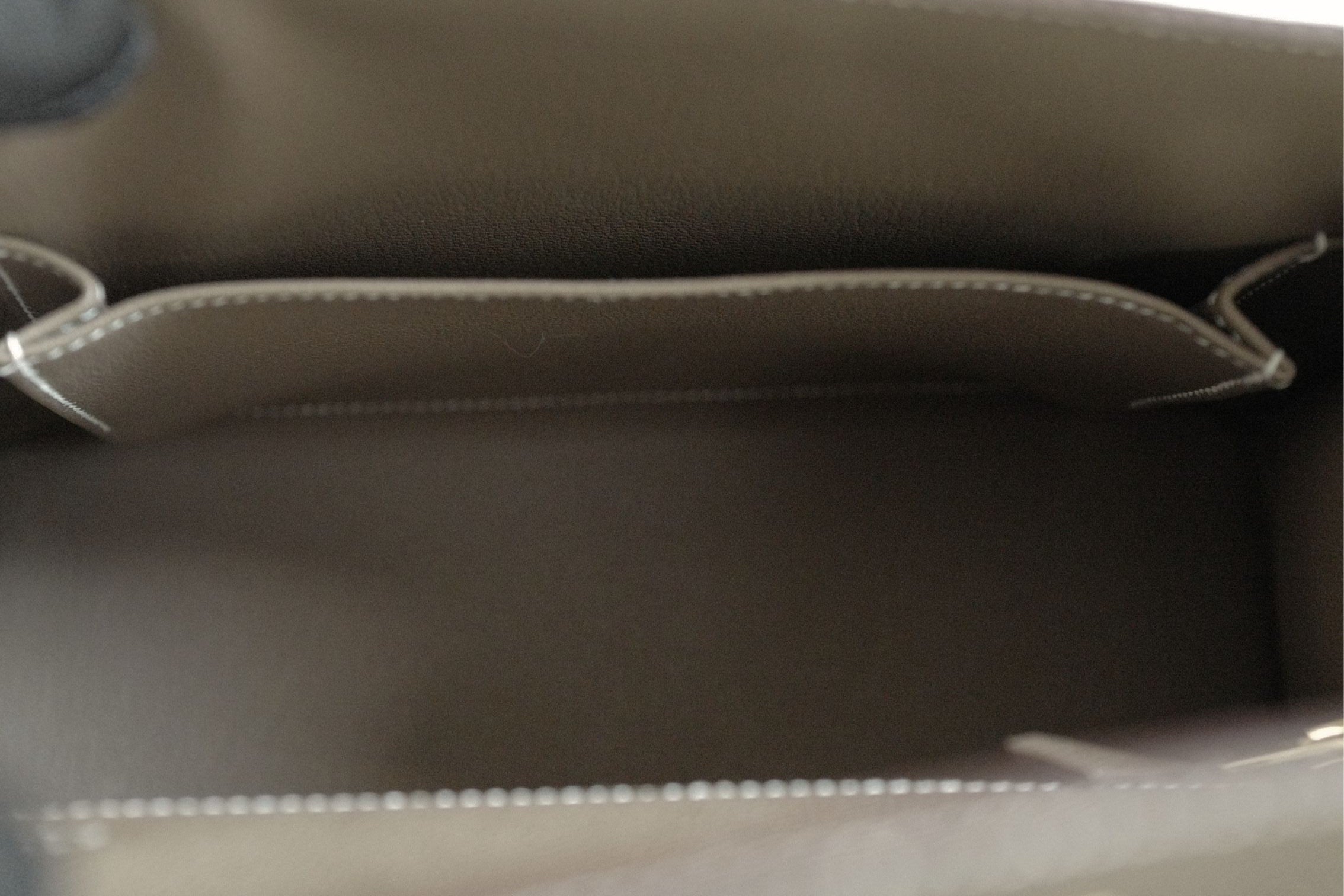 BNIB Hermes Kelly 25 Etoupe Epsom Sellier Gold Hardware G Stamp 2026