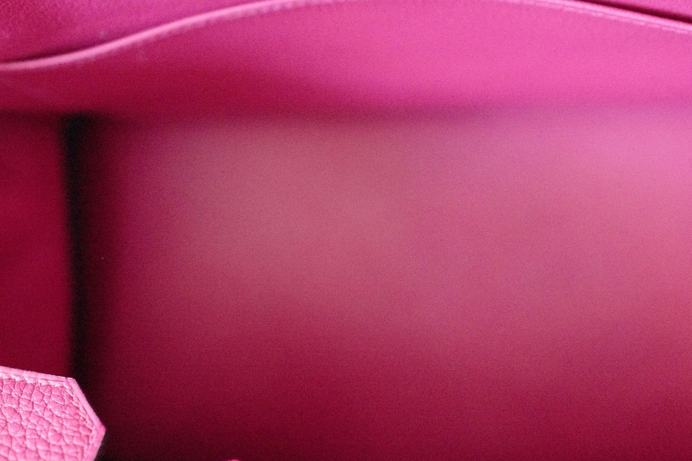 Hermès Birkin 30 Rose Mexico Togo Leather Palladium Hardware K Stamp
