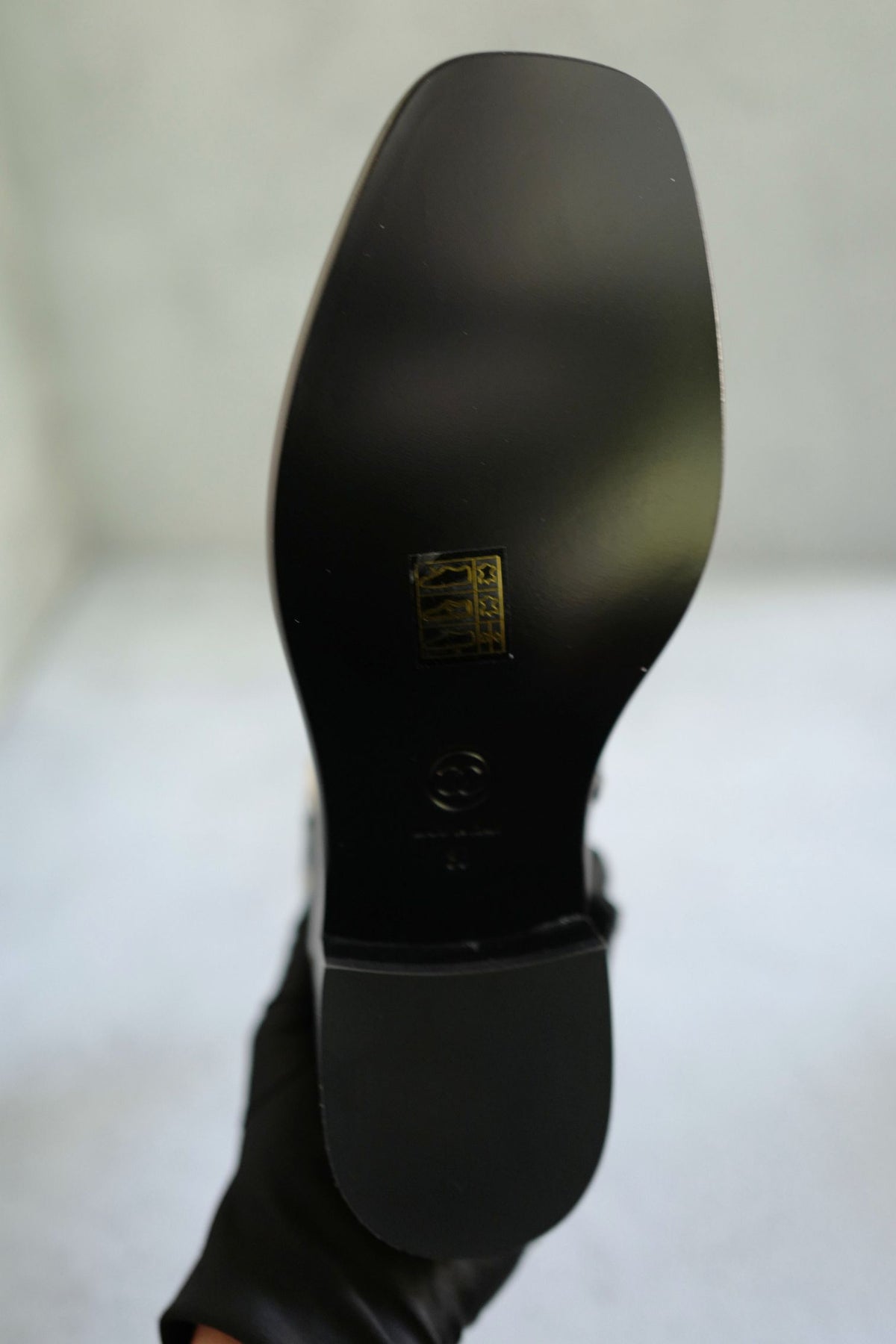 BNIB Chanel 26K Short Boots Black Calfskin Leather Size 38
