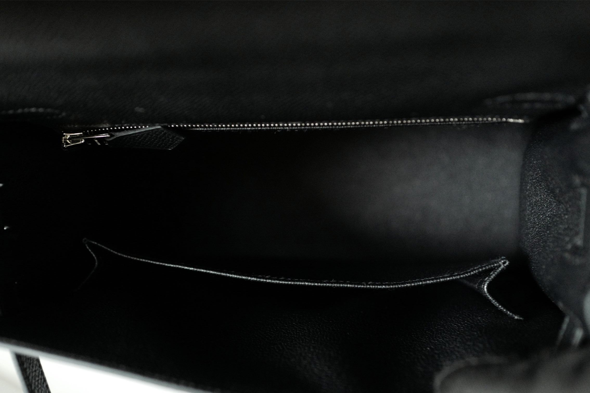 BNIB Hermes Kelly 25 Black Epsom Sellier Palladium Hardware Stamp G 2026