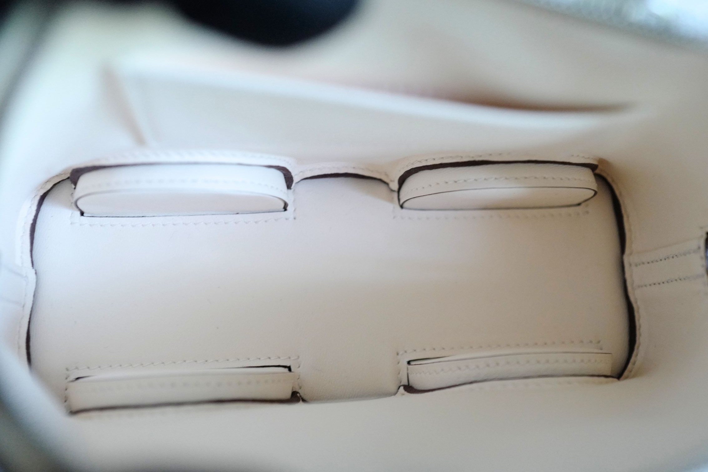 Hermès Bolide on Wheels Bag Nata Orange Epsom Calfskin Palladium HW G Stamp