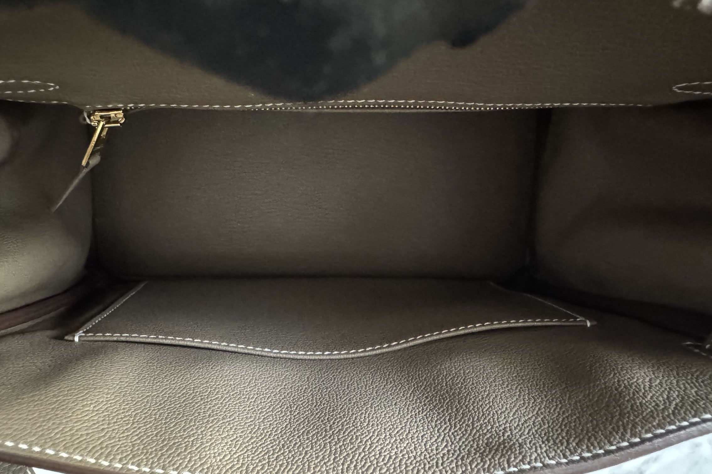 Hermes Birkin 25 Etoupe Togo Leather Gold Hardware K Stamp 2025