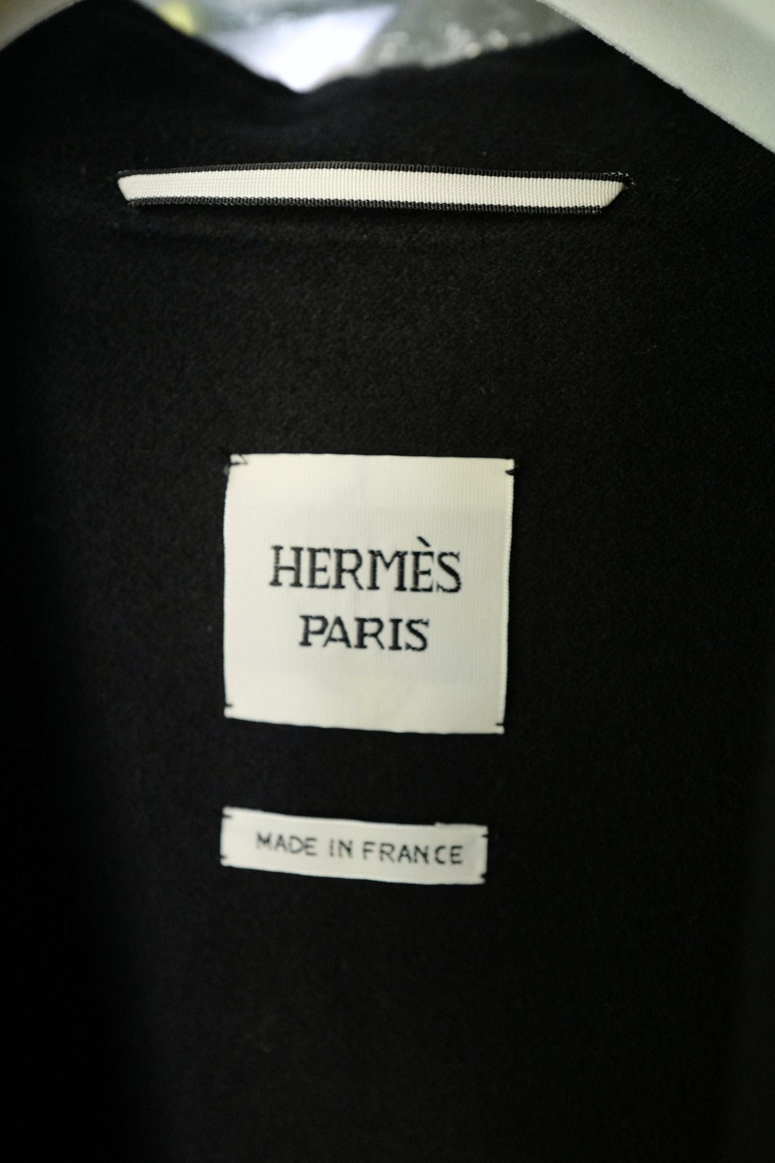 NEW Hermes Cashmere Jacket in Noir Size 36