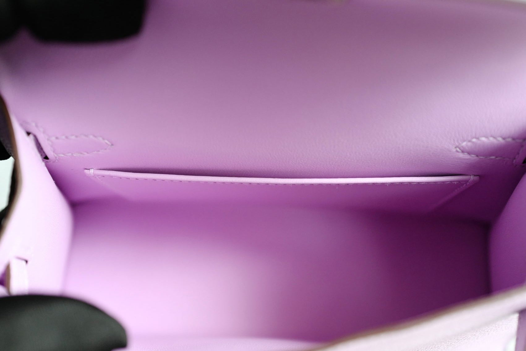 Hermès Kelly II Mini Sellier Guimauve Veau Epsom PHW Stamp K