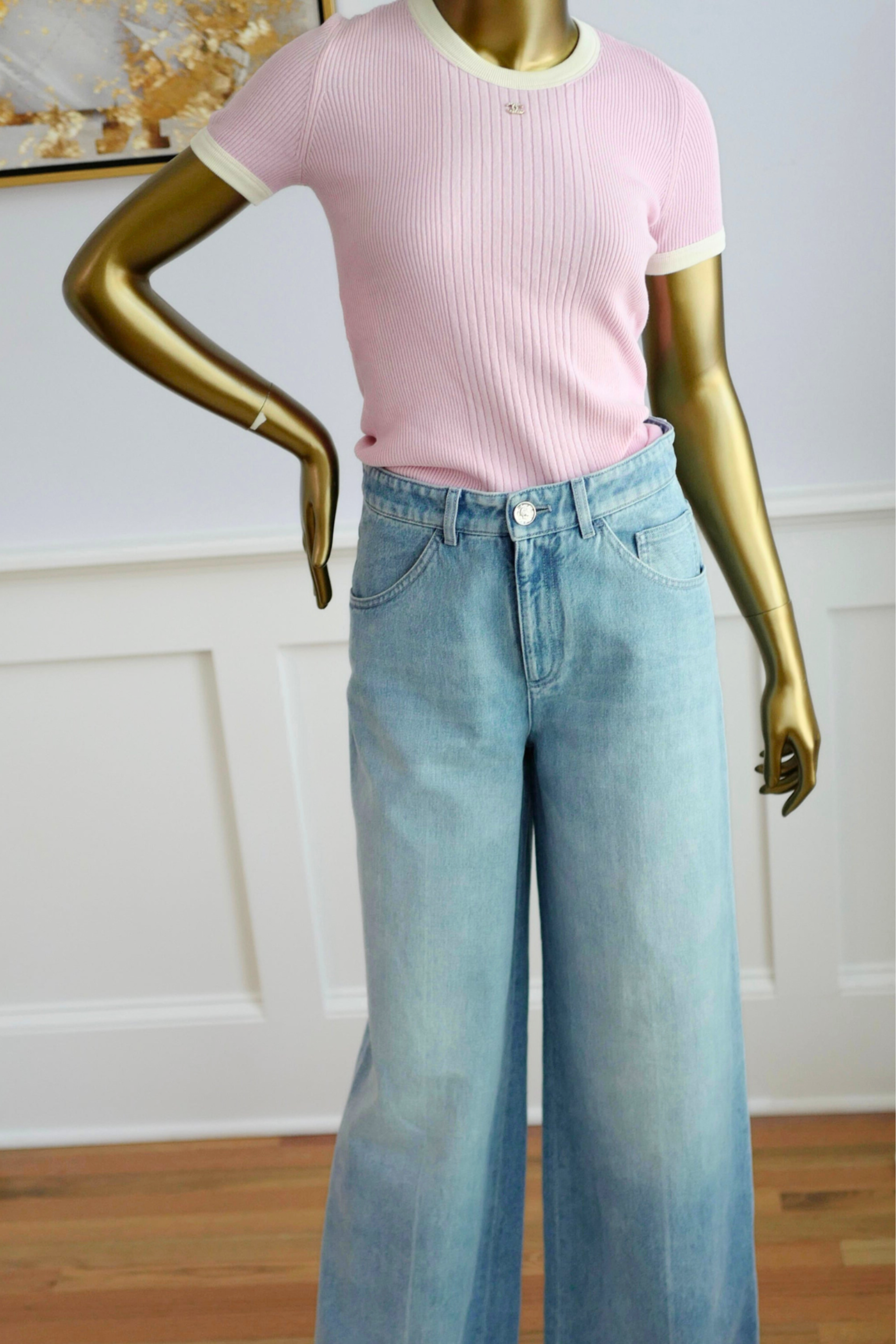 NEW Chanel Coco Beach 2025 Collection T-Shirt size 38