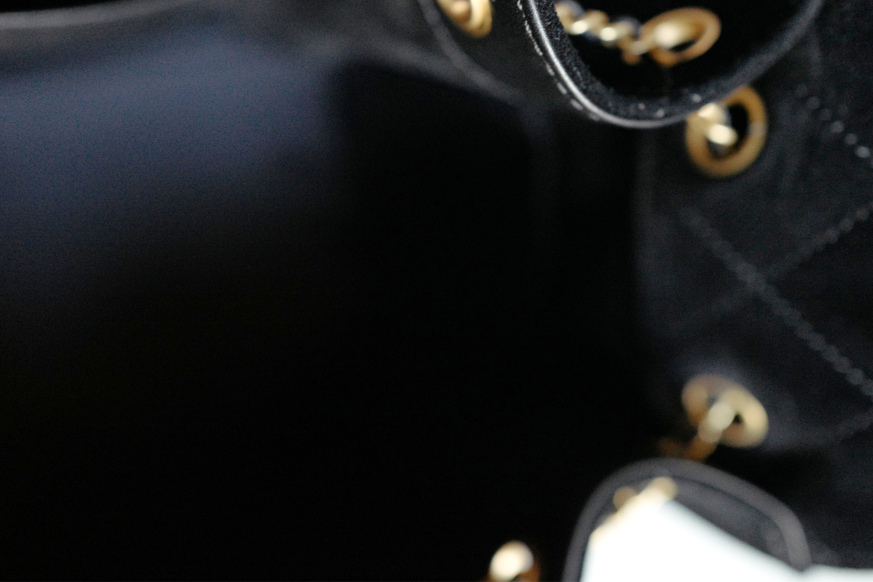 BNIB Chanel 25K Small Hobo Bag Black Suede with Gold Hardware