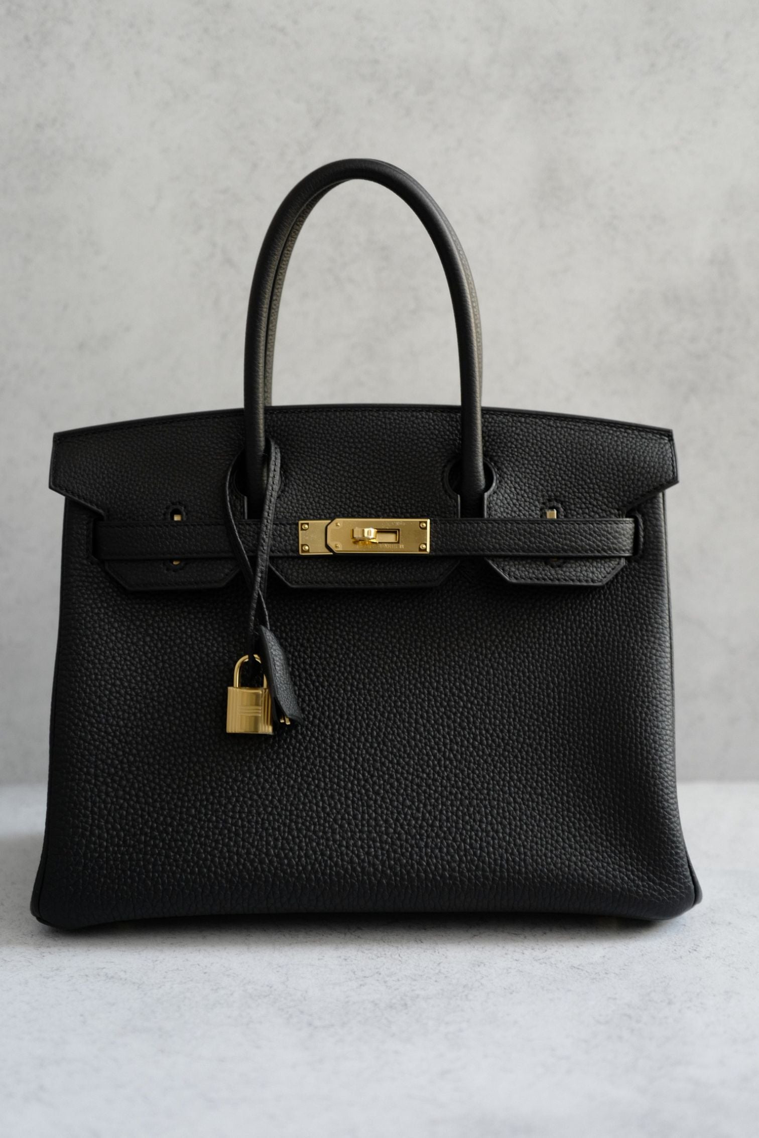 BNIB Hermes Birkin 30 Black Togo Leather Gold Hardware G Stamp 2026