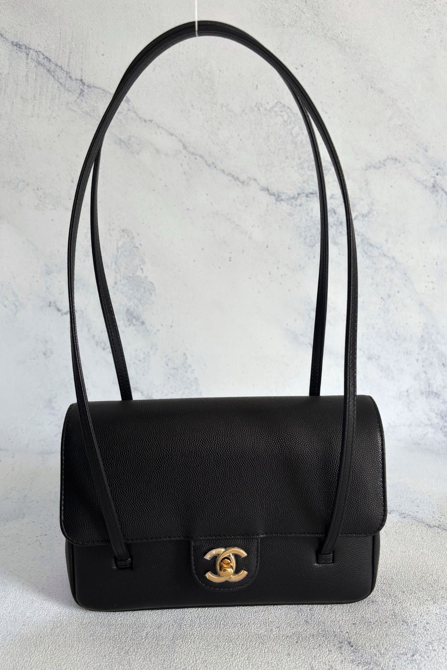 Chanel 26S Preppy Coco 22 Small Black Grained Calfskin GHW Matthieu Blazy