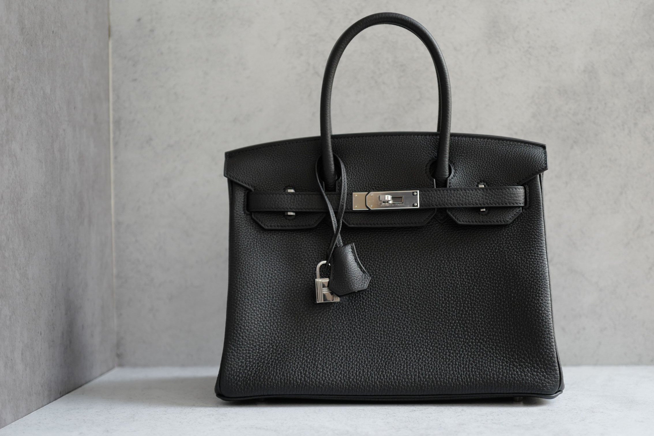 BNIB Hermes Birkin 30 Black Togo Leather Palladium Hardware G Stamp 2026
