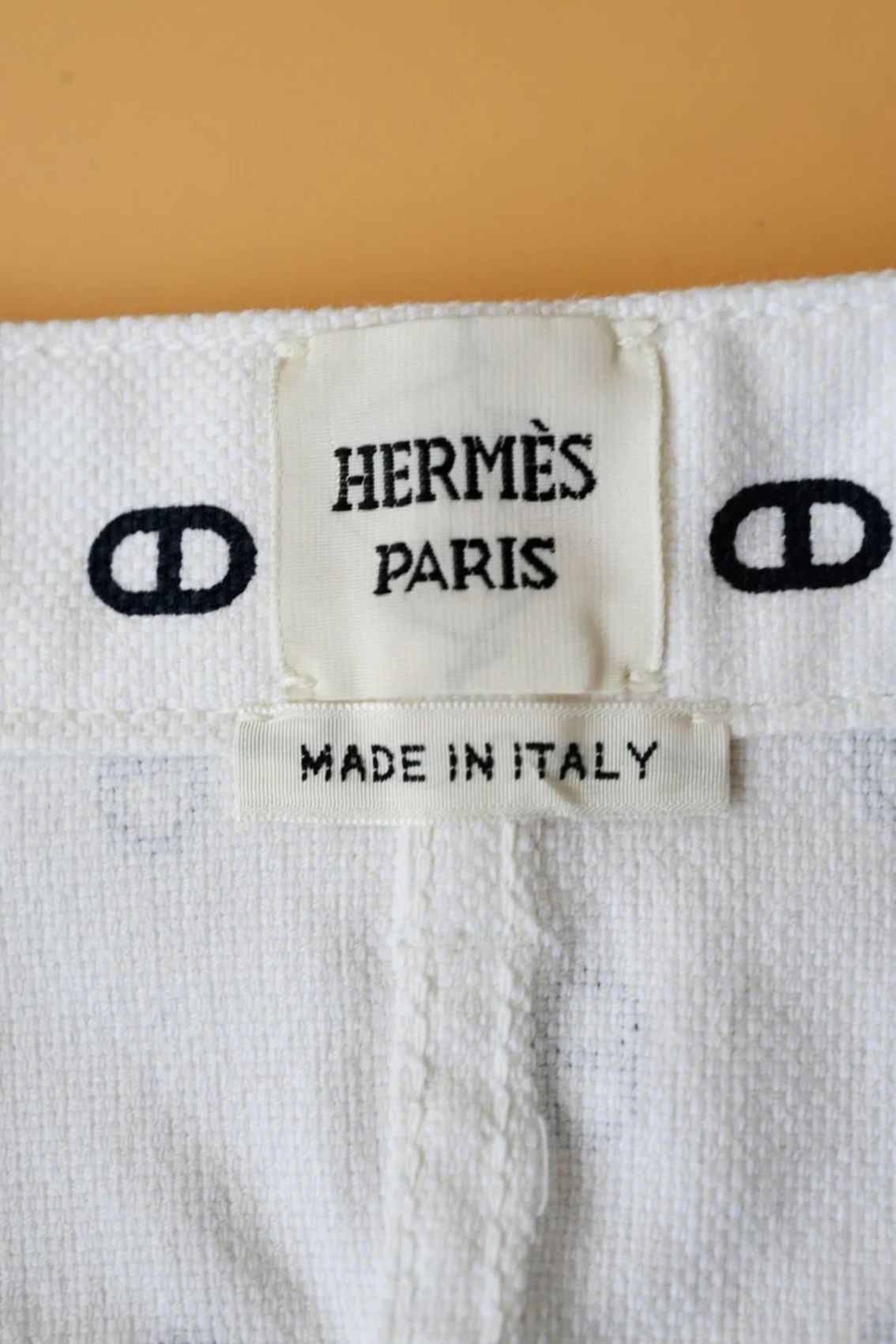 BNIB Hermes Chaine D’ancre 5 Pocket Pants Blanc Casse White Size 40