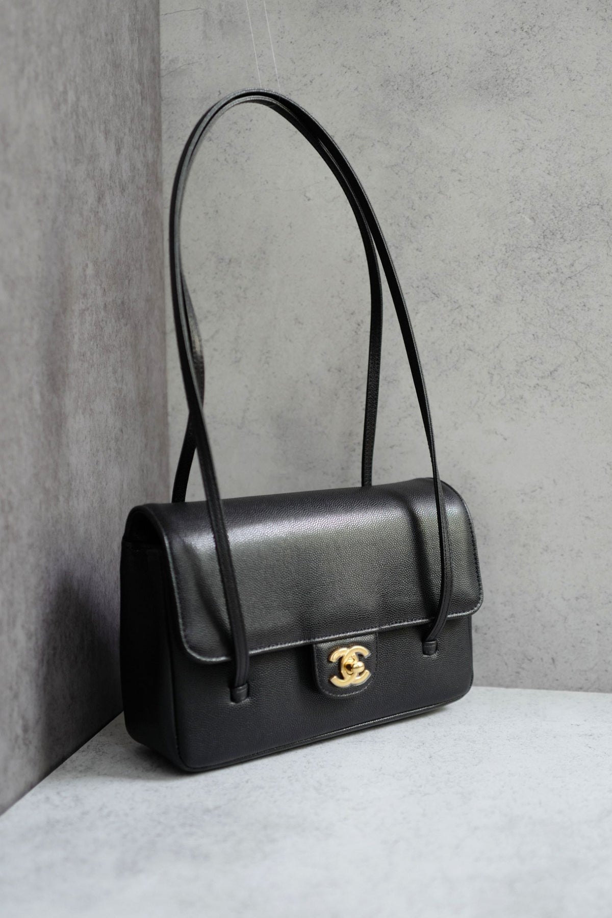 Chanel 26S Preppy Coco 22 Small Black Grained Calfskin GHW Matthieu Blazy