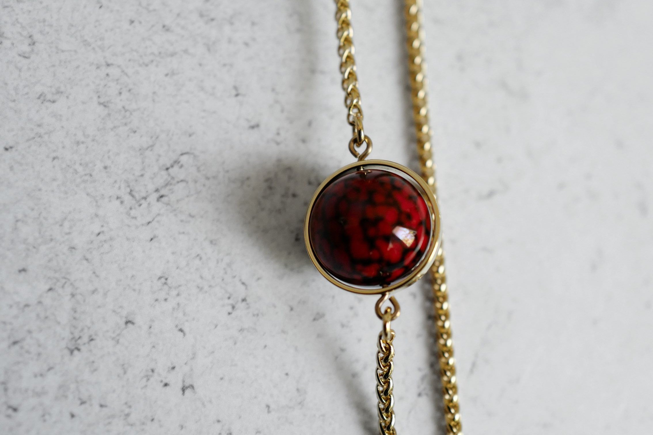 Chanel 26S Long Necklace Gold Multicolour Metal Glass Pearls