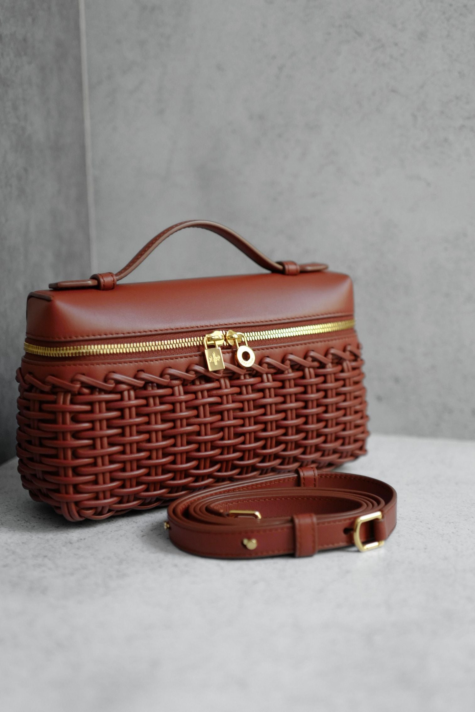 Loro Piana Extra Pocket L19 Limited Deep Kummel/Sun Gold Calfskin Gold Hardware