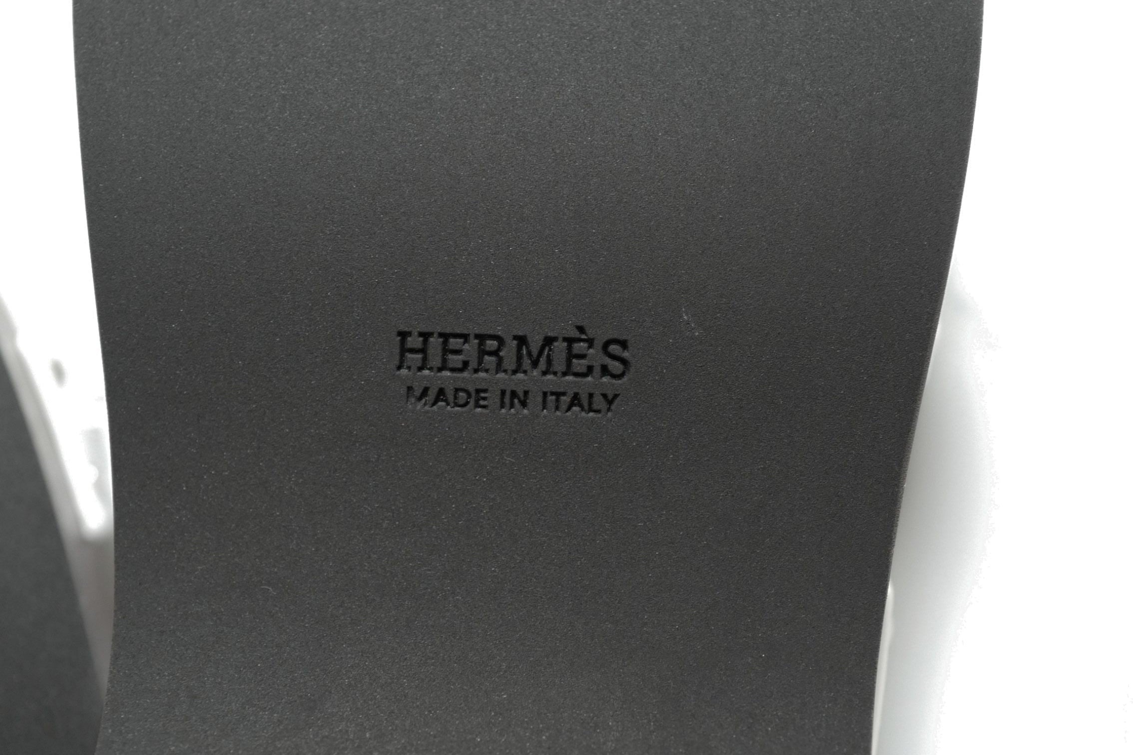 BNIB HERMÈS Kos Veau Women's Clog Blanc/white - Size 37