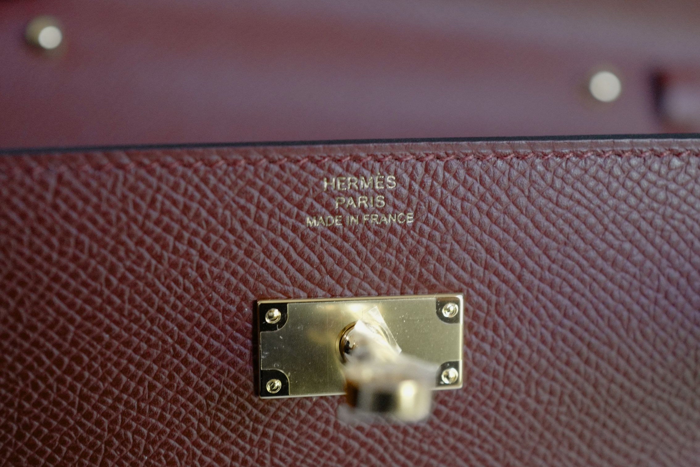 Hermès Kelly Classique To Go Wallet Rouge H Epsom Calfskin GHW G Stamp 2026