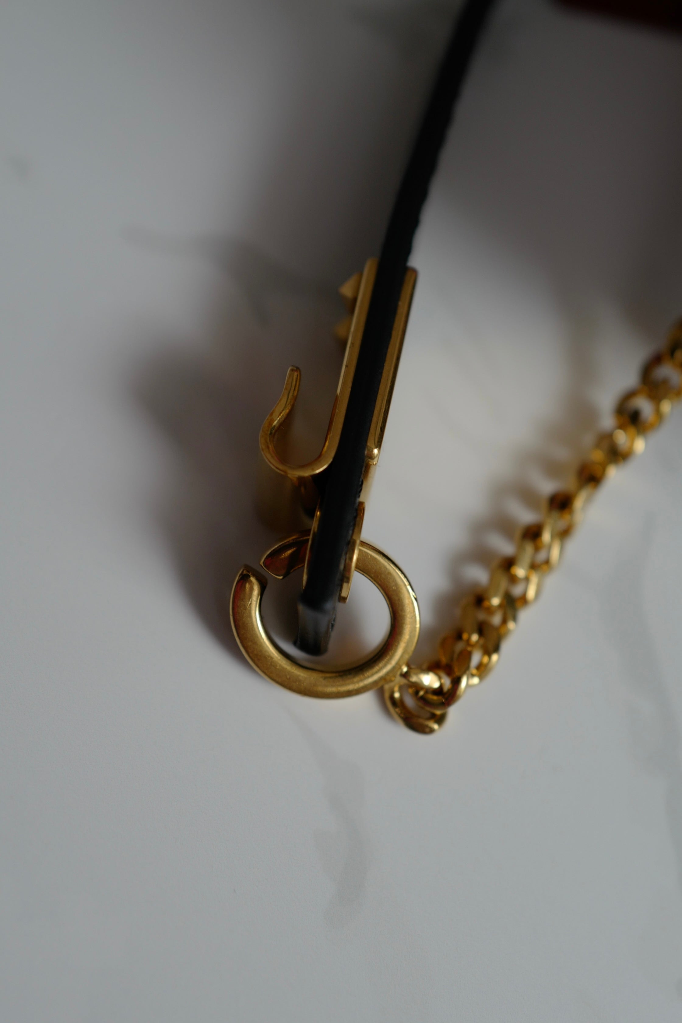 Valentino Shoulder Bag In Black With Vlogo Signature Leather Strap Inc